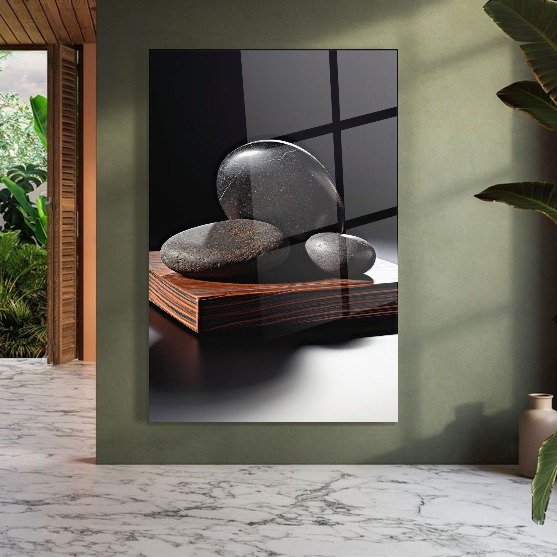 Black Zen Stones mockup 7