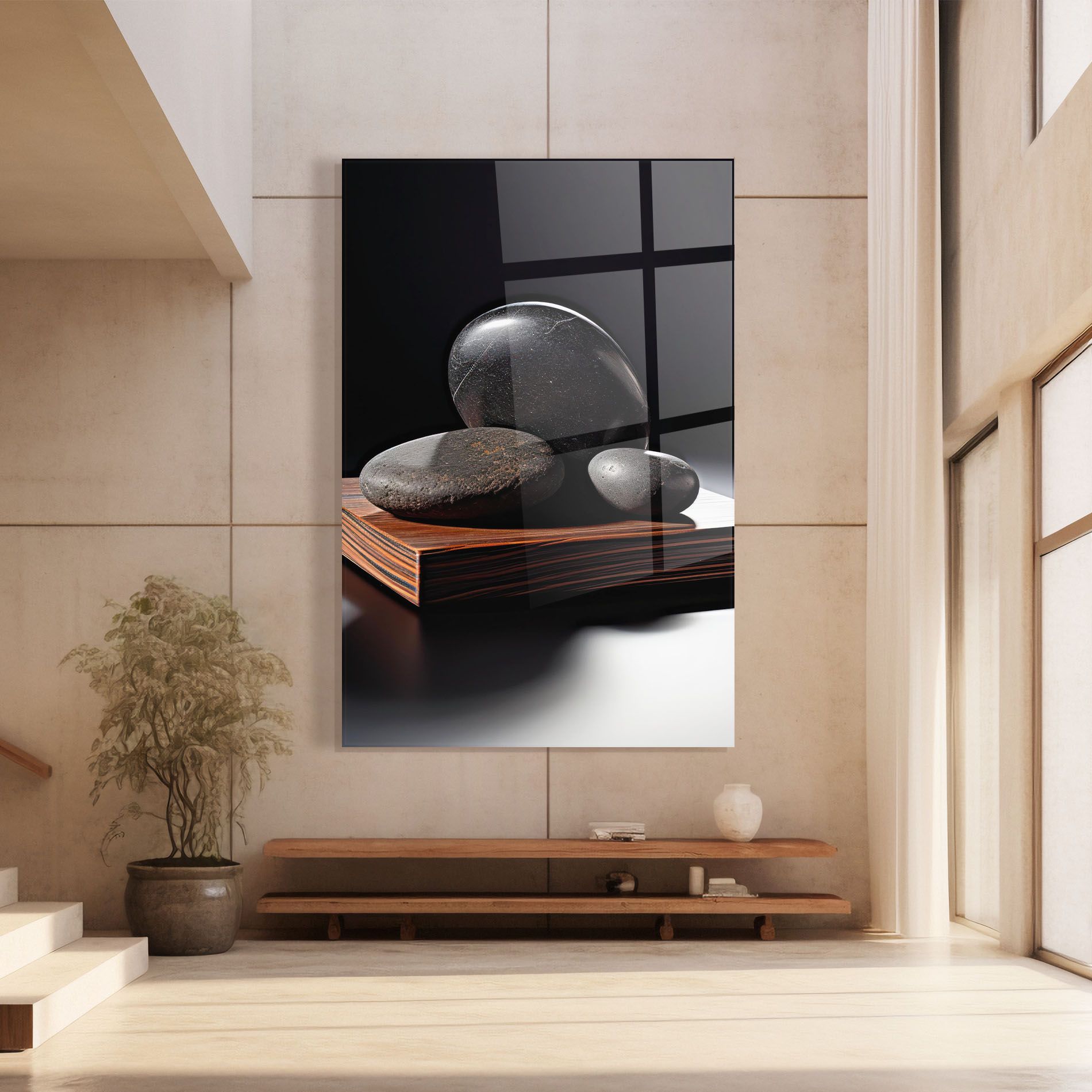 Black Zen Stones mockup 8