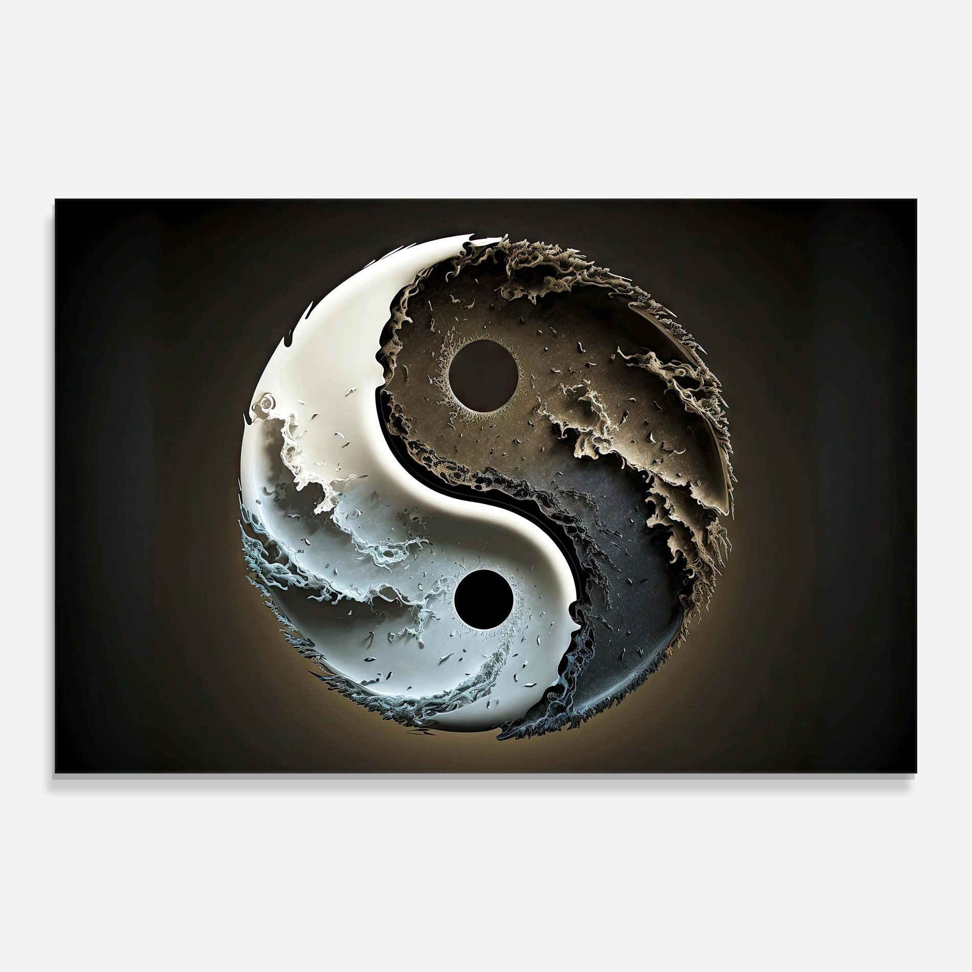 Brown Smoke Yinyang mockup 0