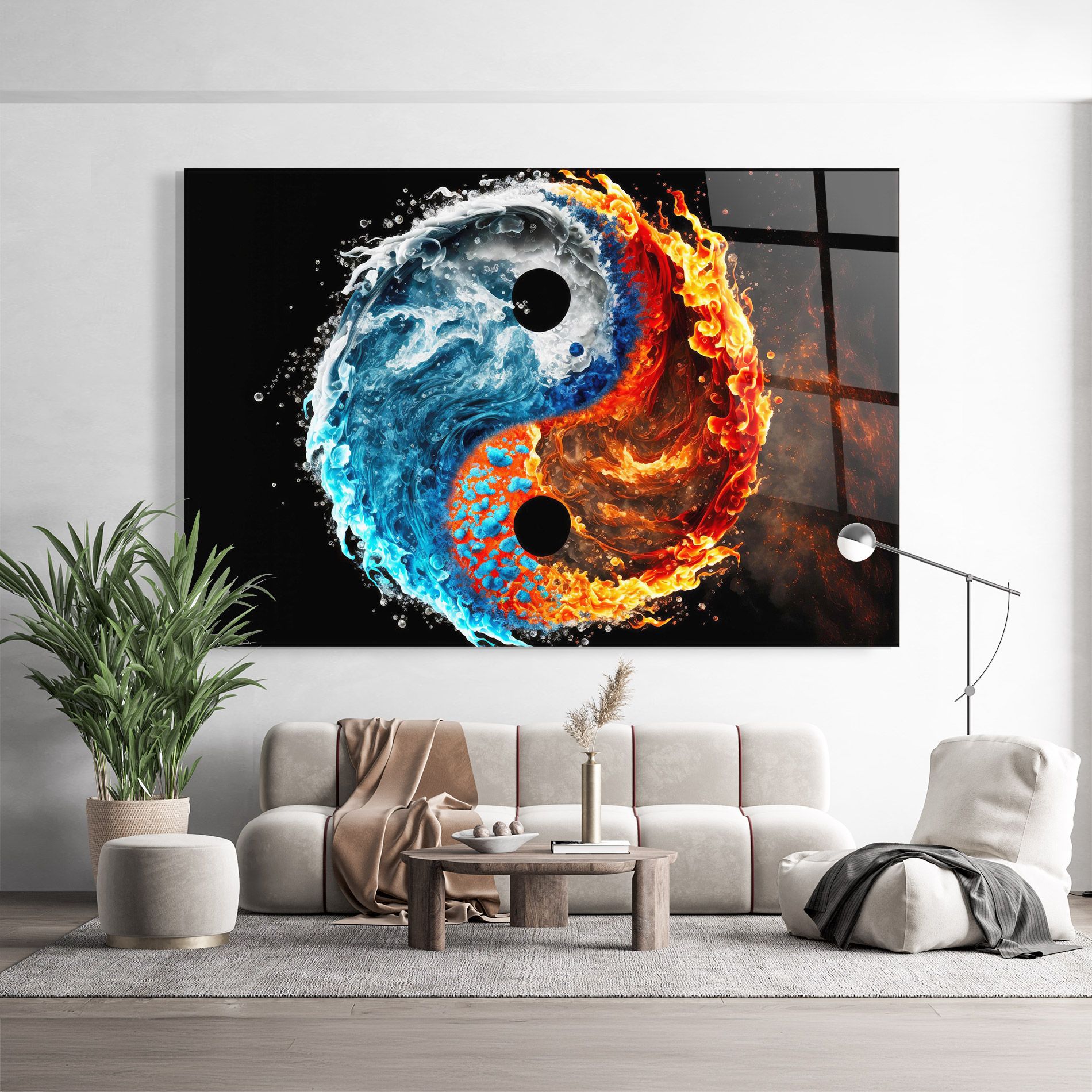 Fire Water Yin Yang mockup 9