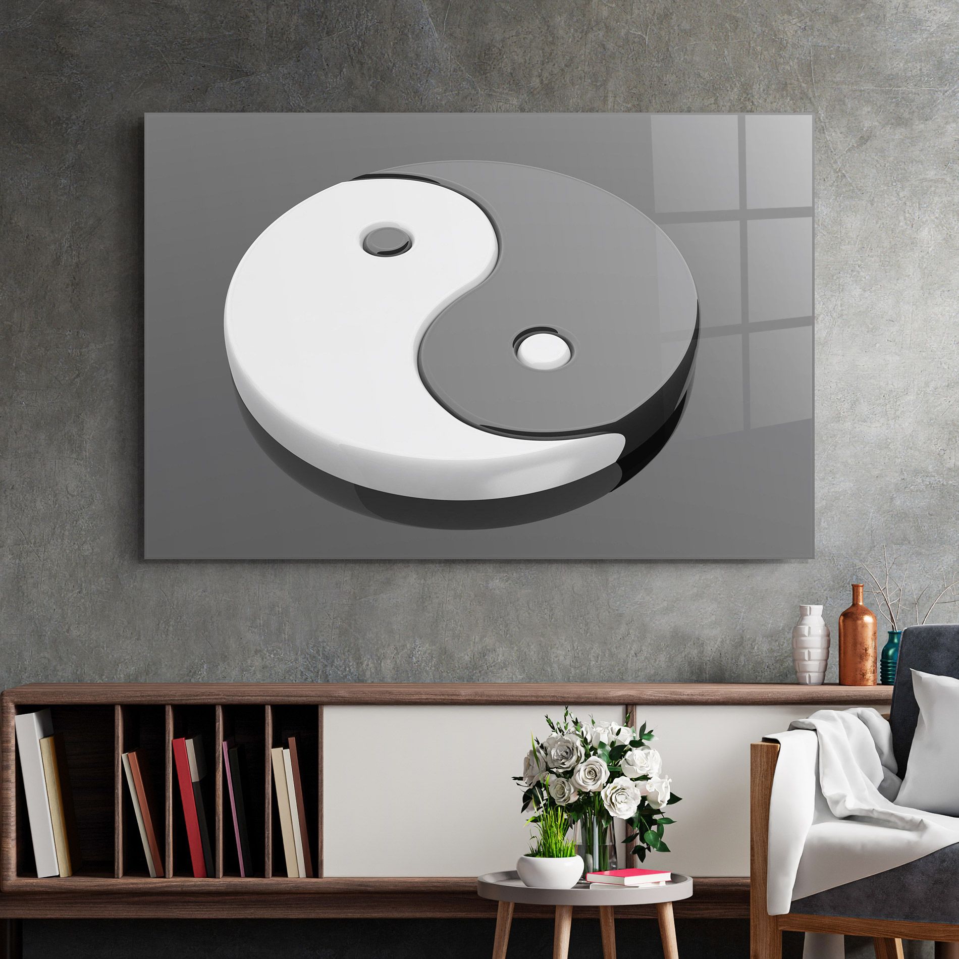 3d Yinyang mockup 2