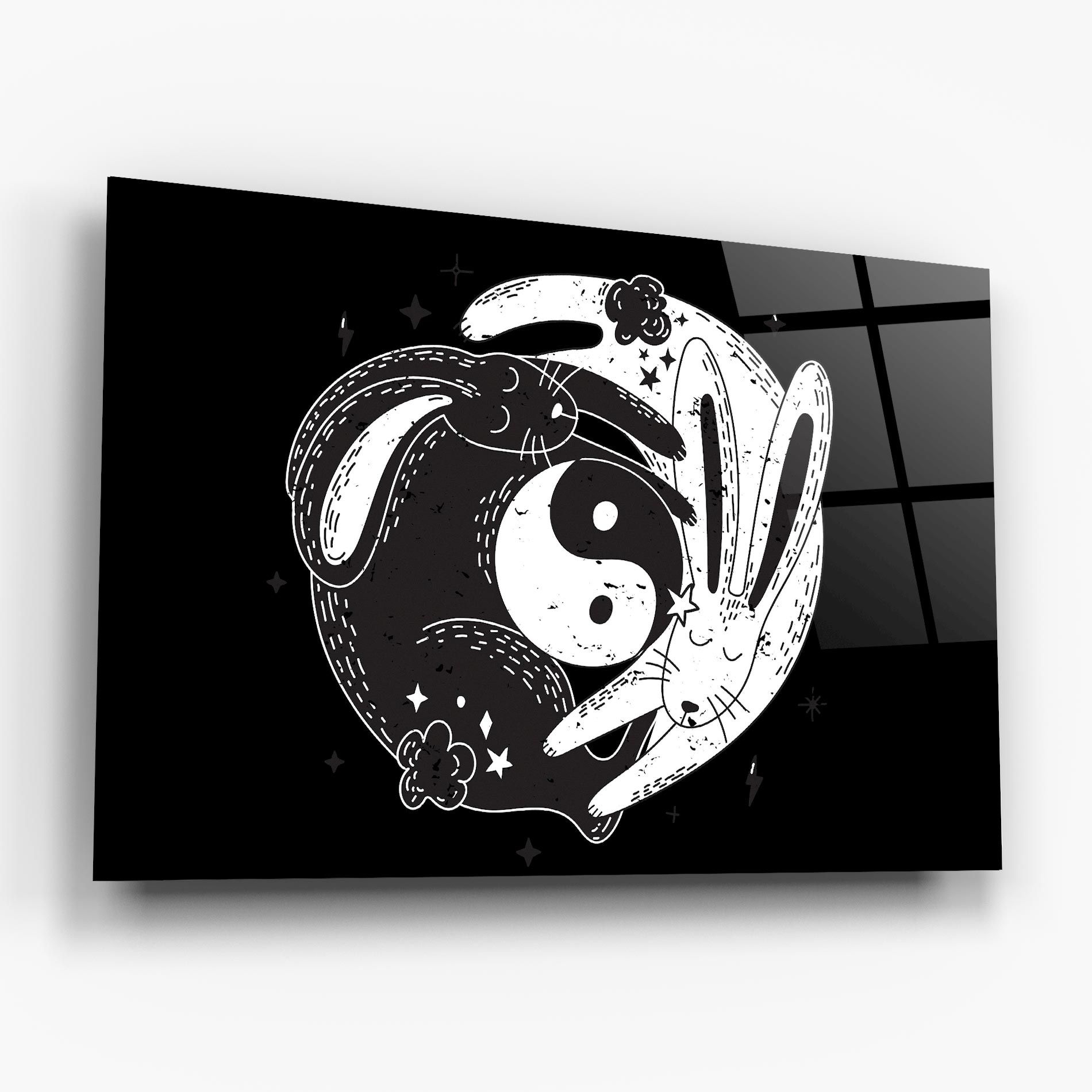Bunny Yinyang mockup 6
