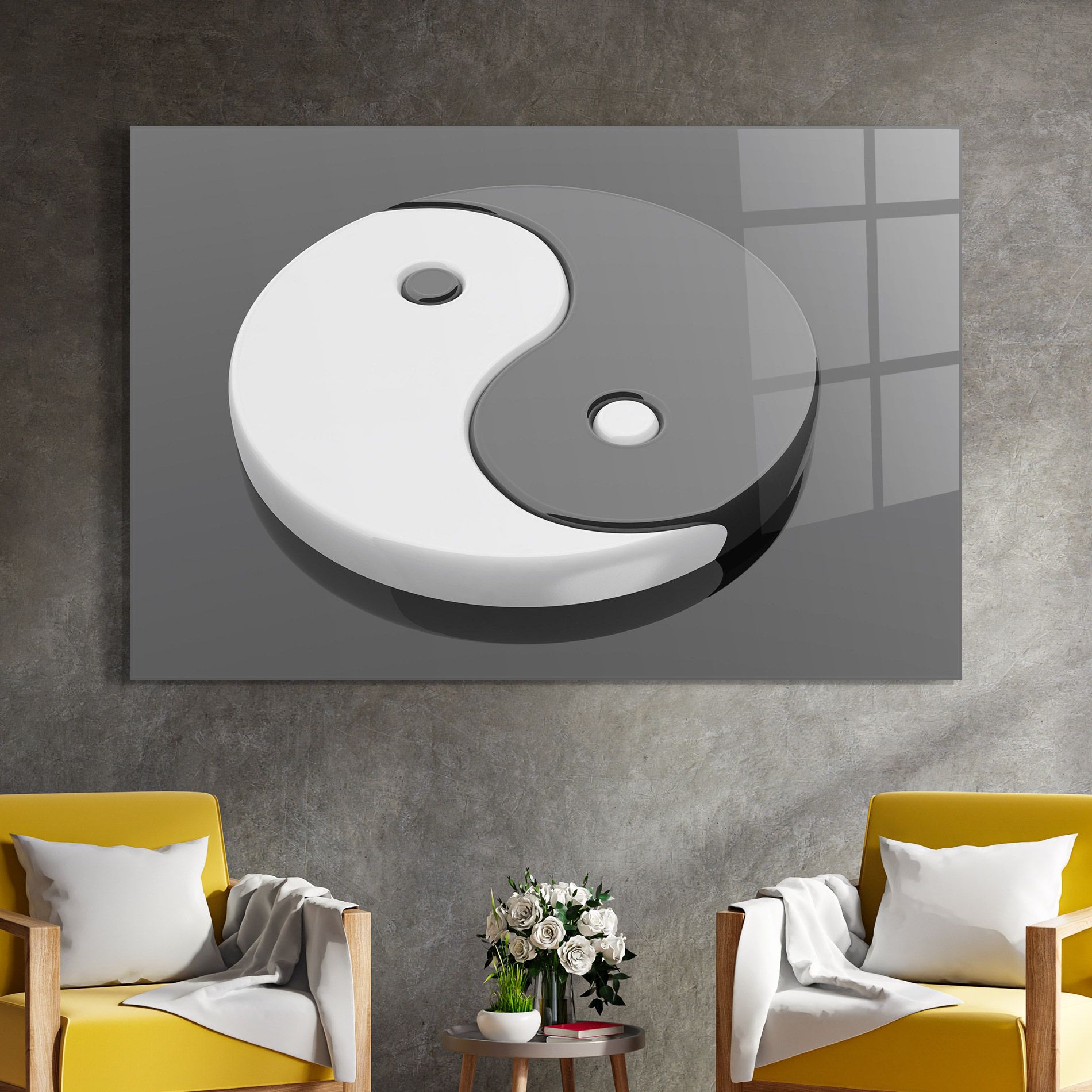 3d Yinyang mockup 4