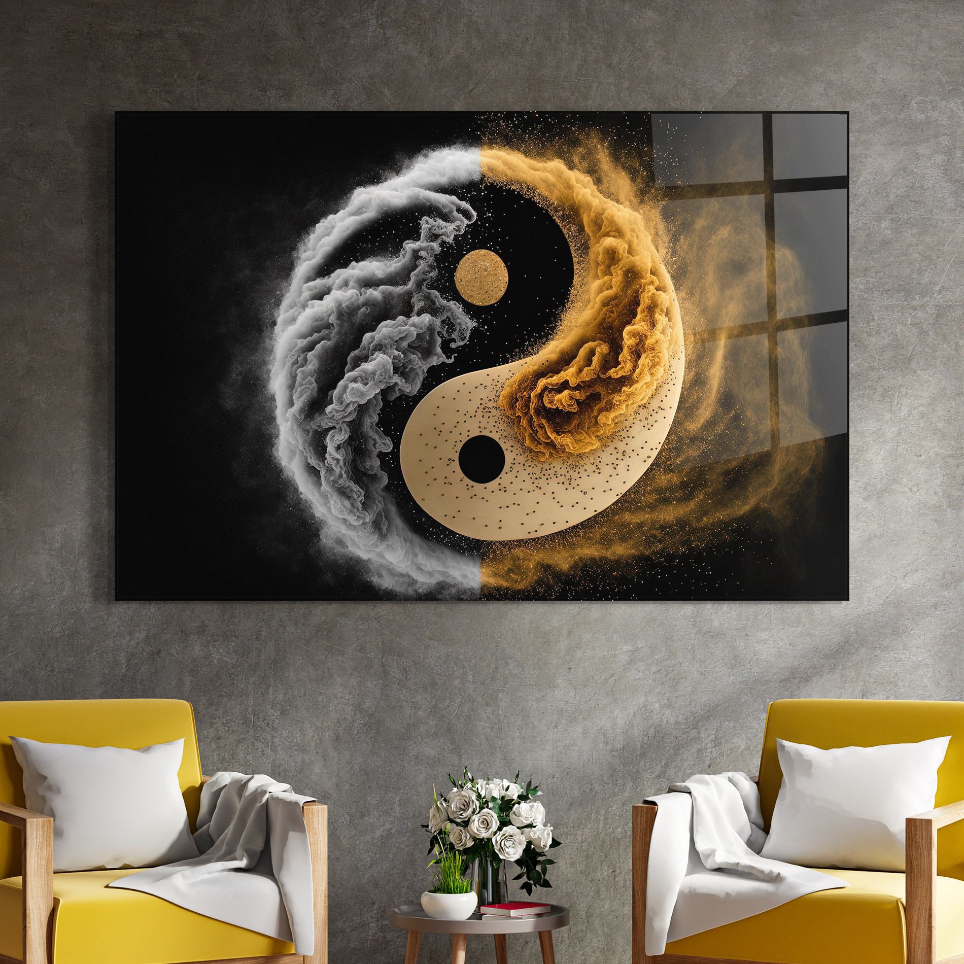 Cream Smoke Yinyang mockup 4