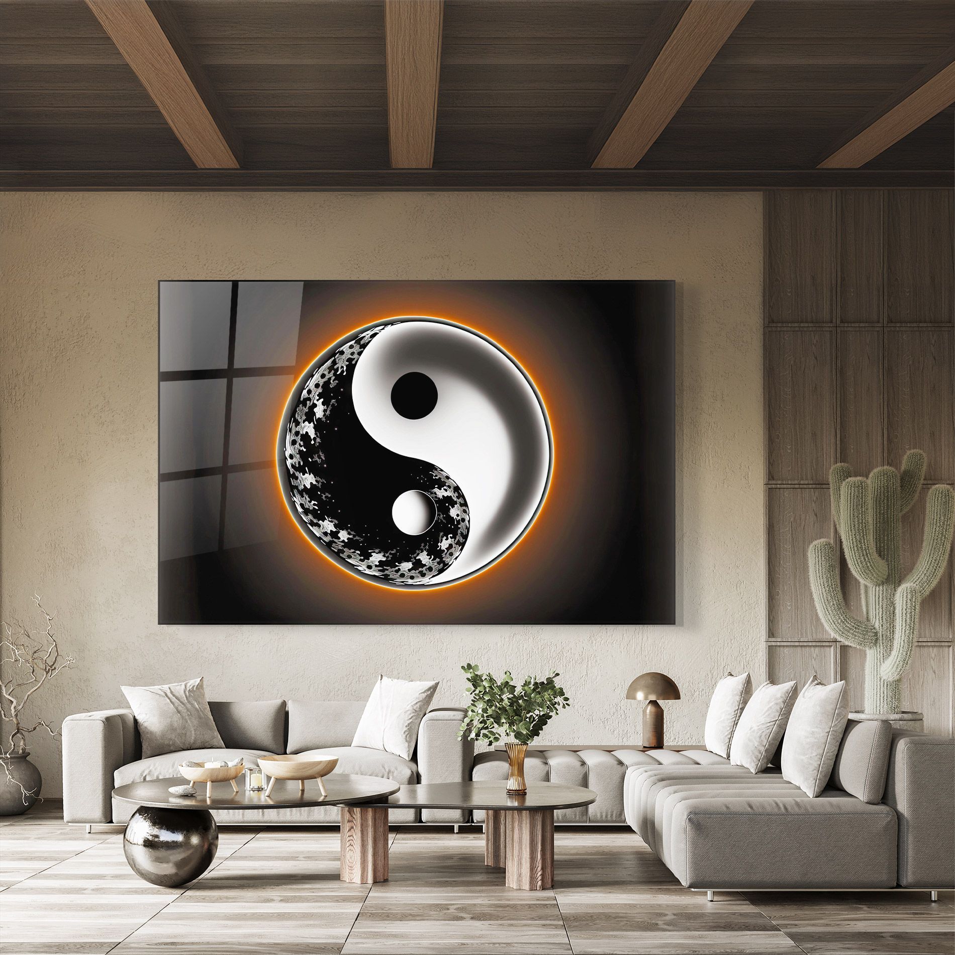 Purple Light Yinyang mockup 8