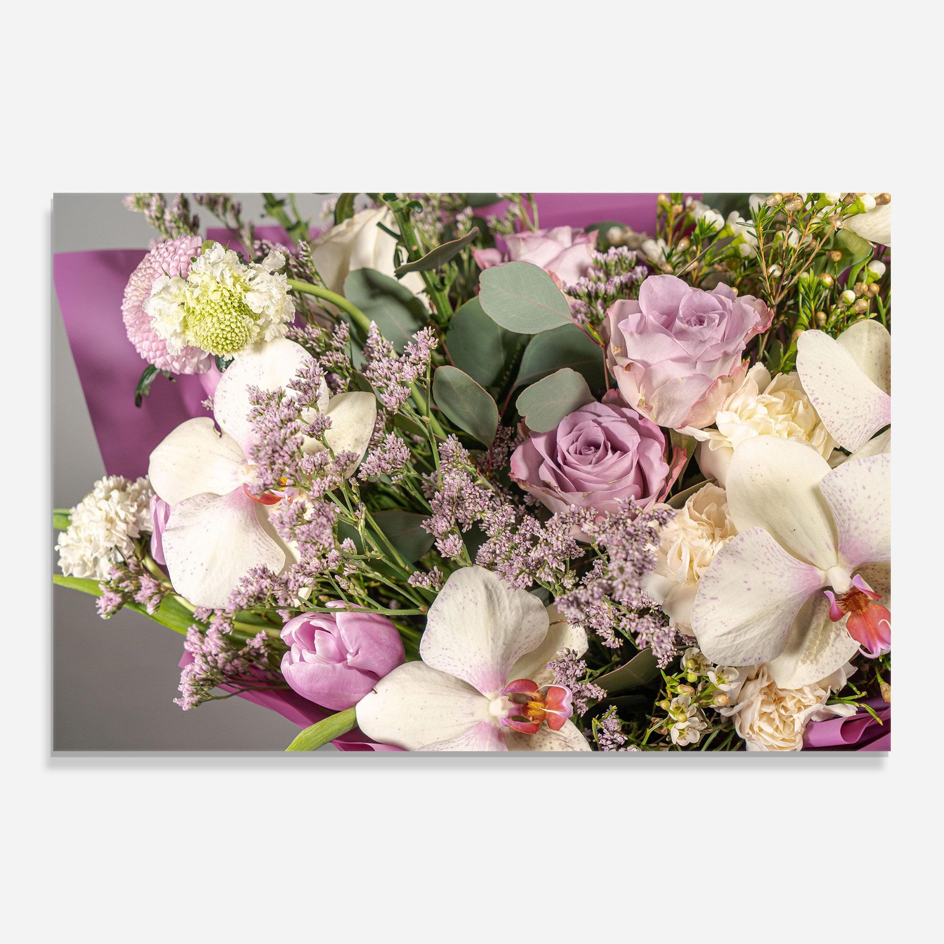 Cute Purple Bouquet mockup 0