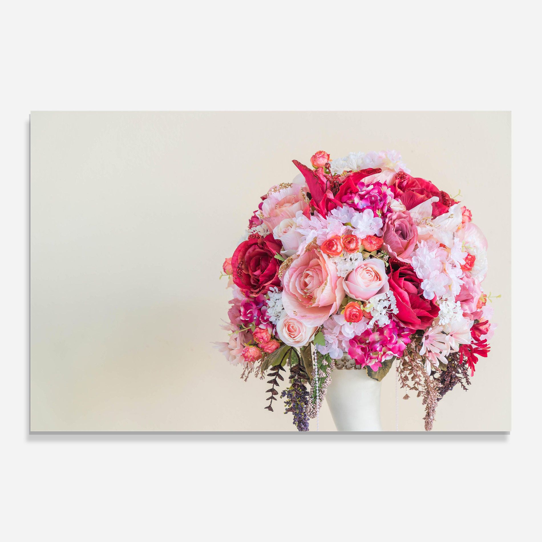 Mixed Pink Flowers mockup 0