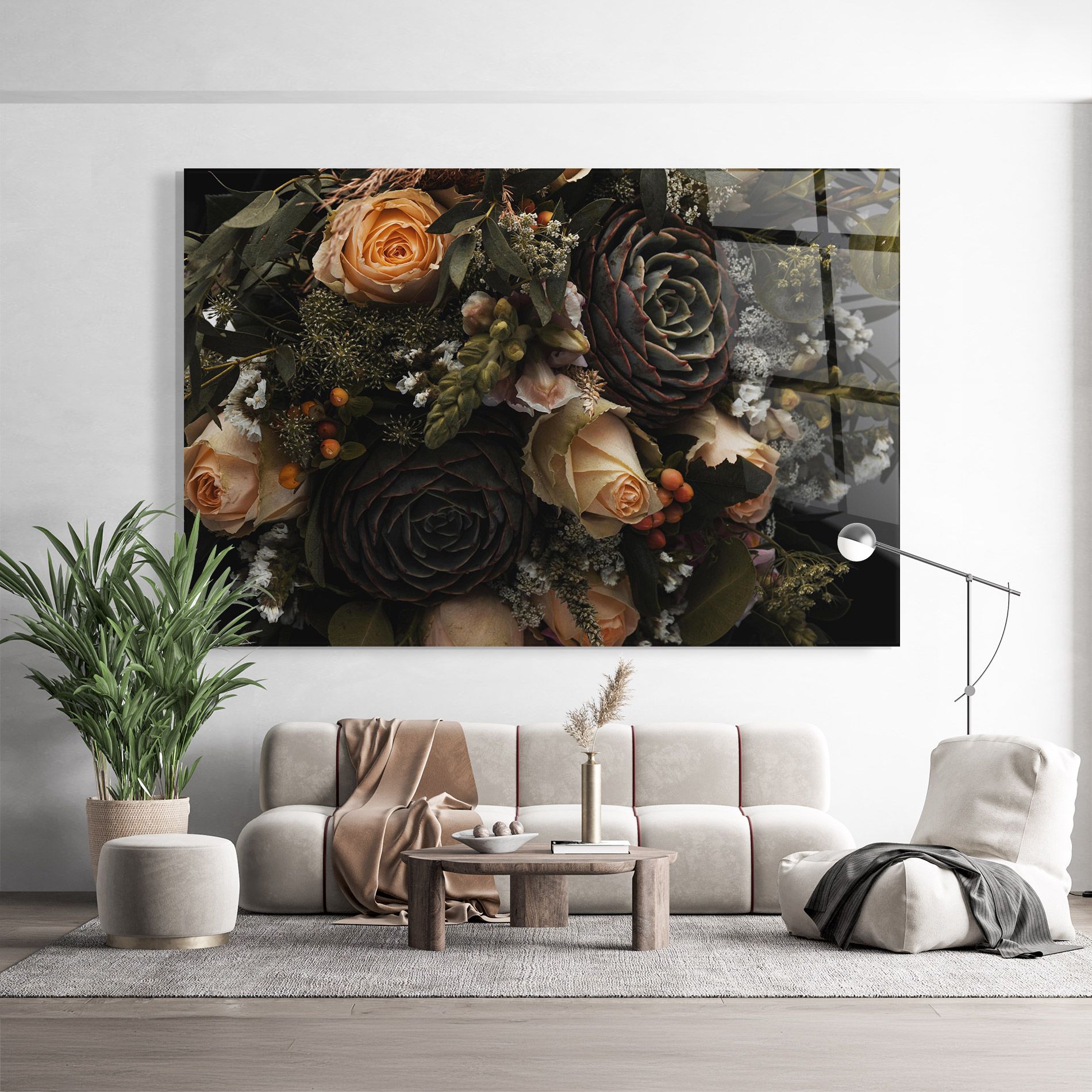 Luxurious Black Bouquet mockup 9