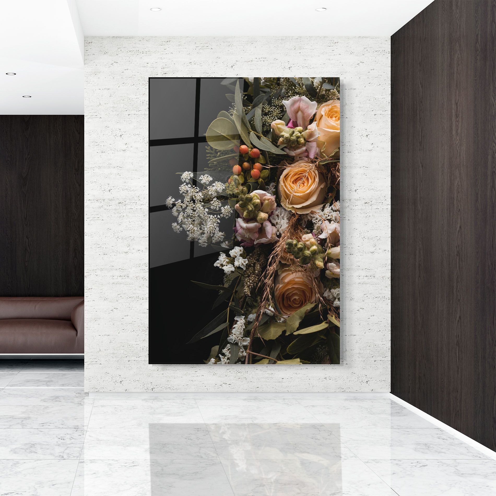 Dark Flower Bouquet mockup 9