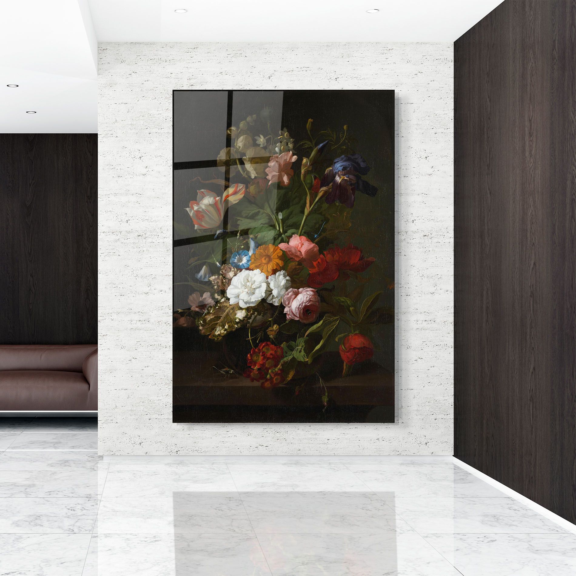 Dark Flowers Bouquet mockup 9