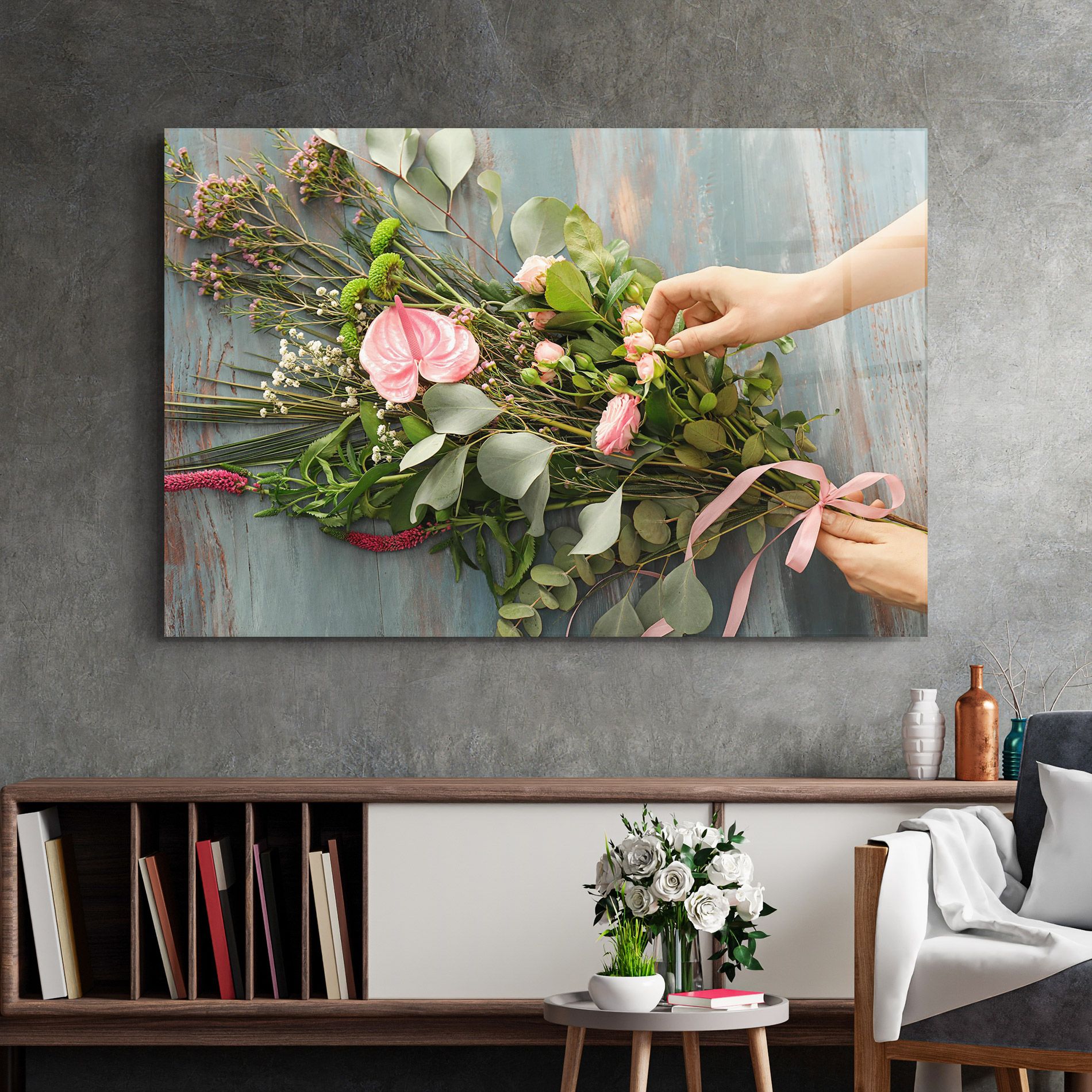 Preparing Bouquet mockup 2