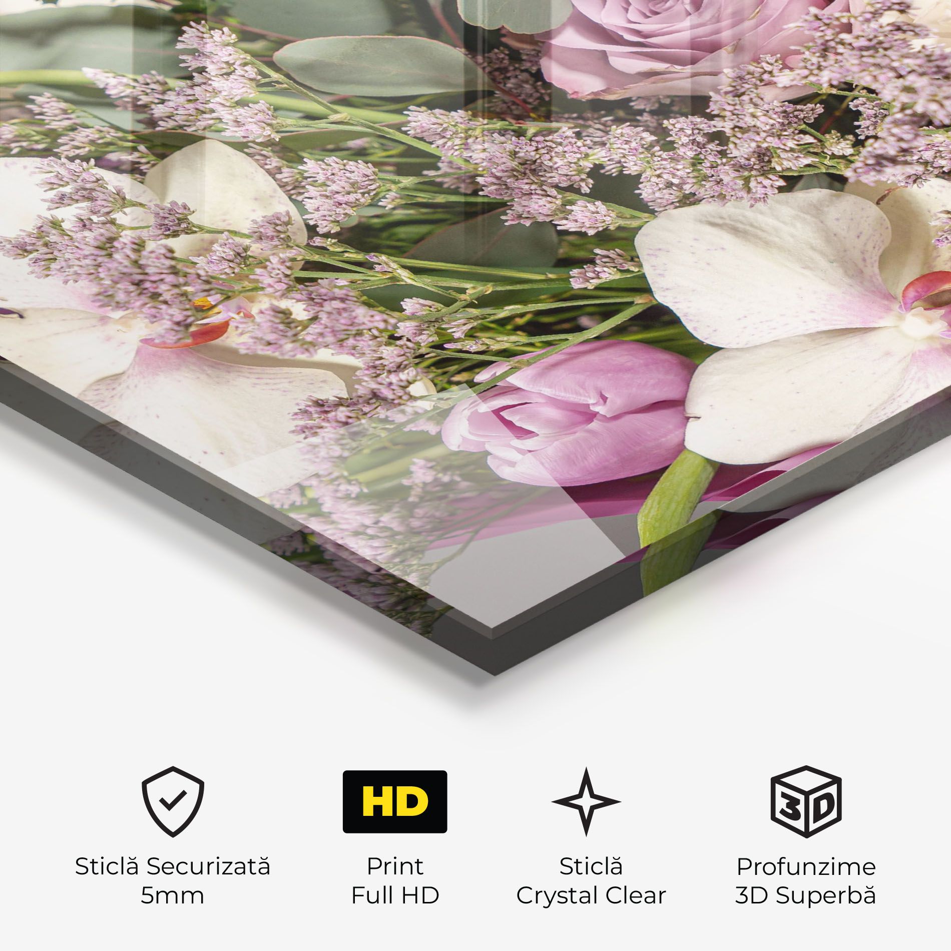 Cute Purple Bouquet mockup 3