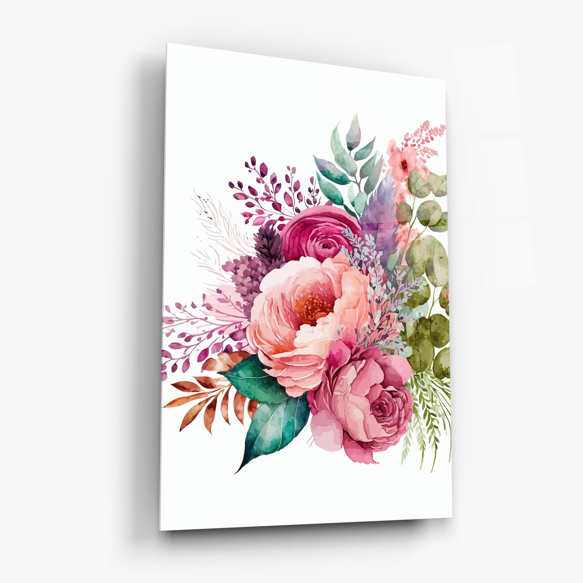 Bouquet Of Pink Roses mockup 6