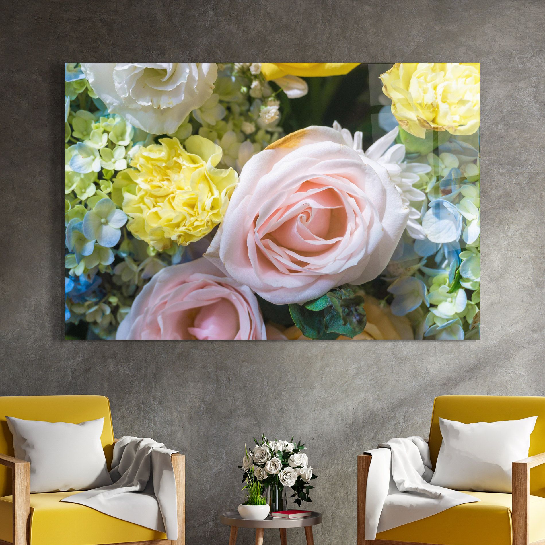 Bouquet Light Pink mockup 4