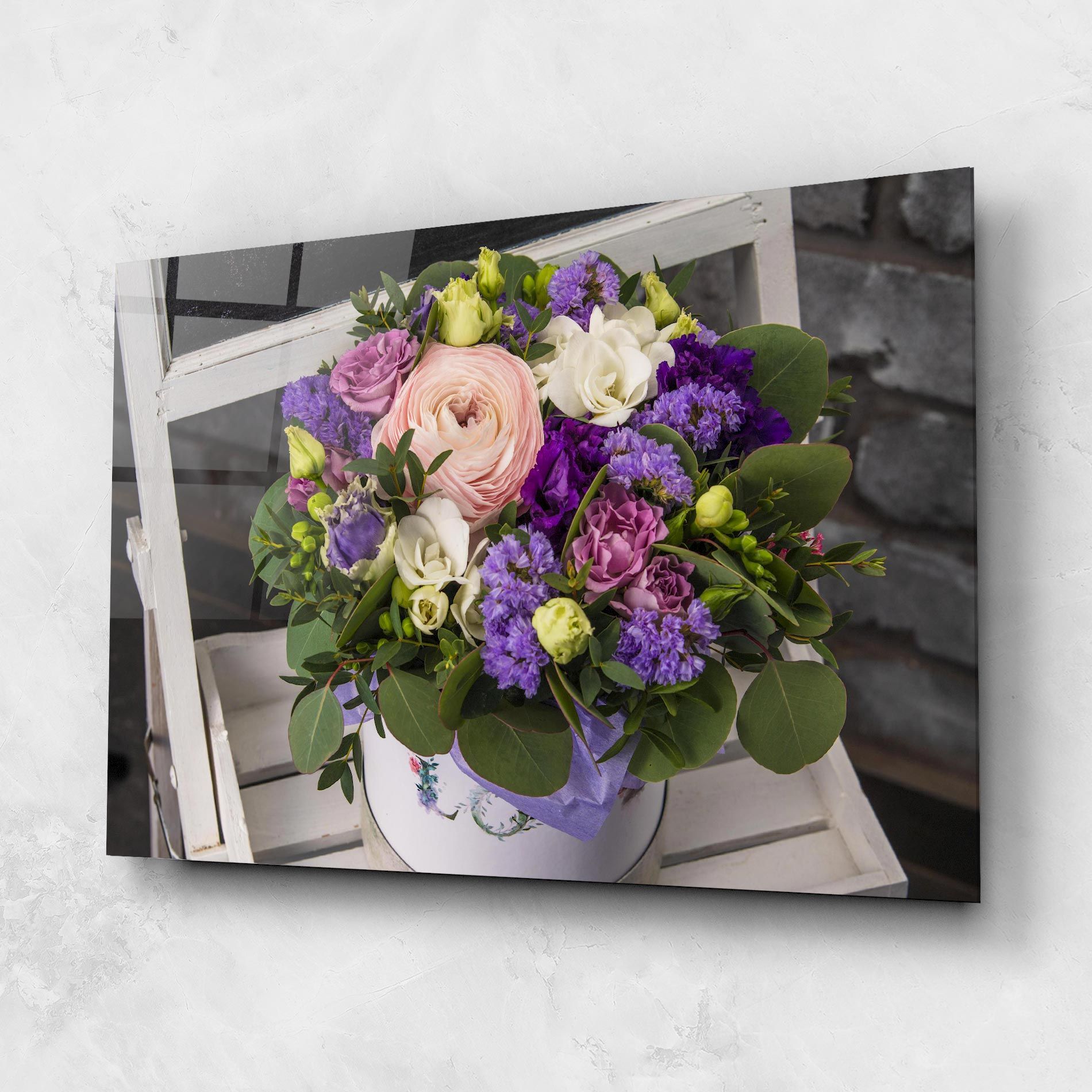 Big Pink Rose Bouquet mockup 1