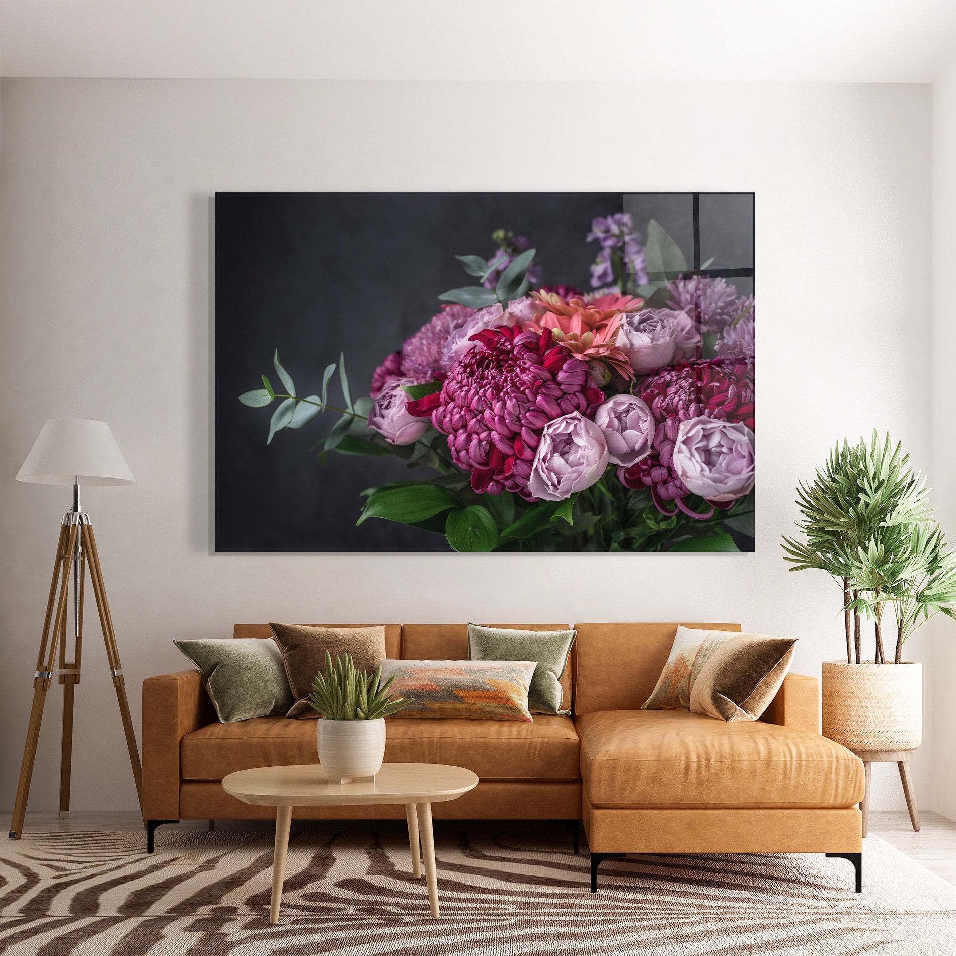 Mix Purple Bouquet mockup 7