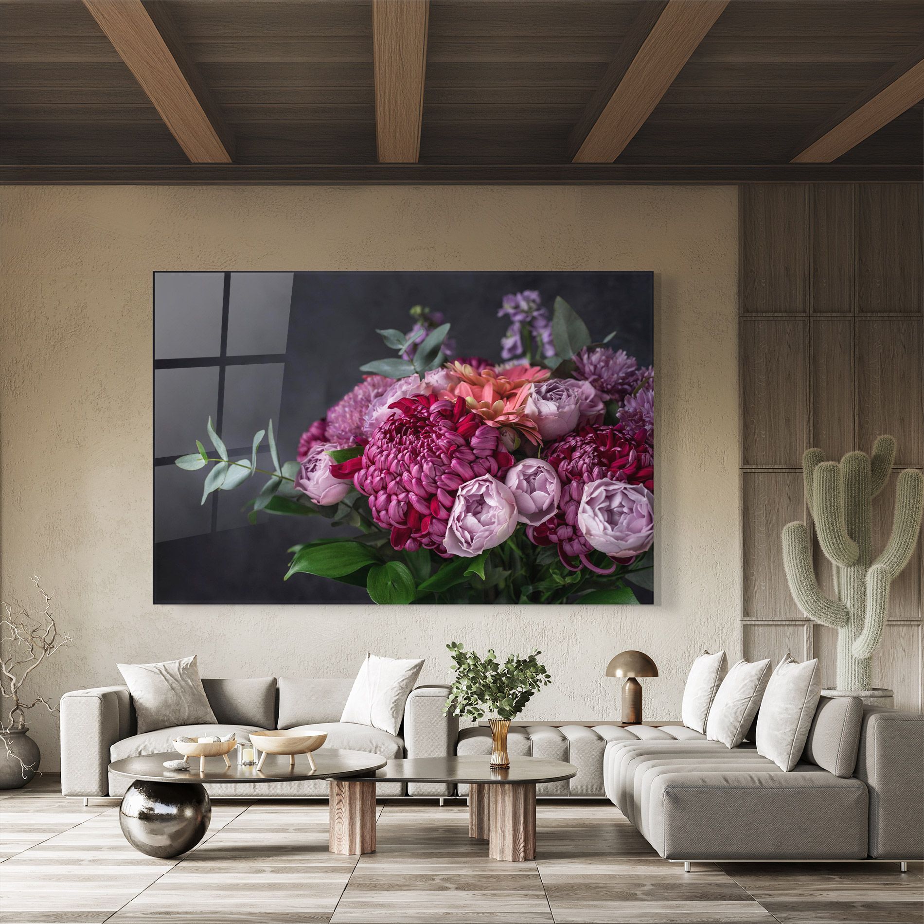 Mix Purple Bouquet mockup 8