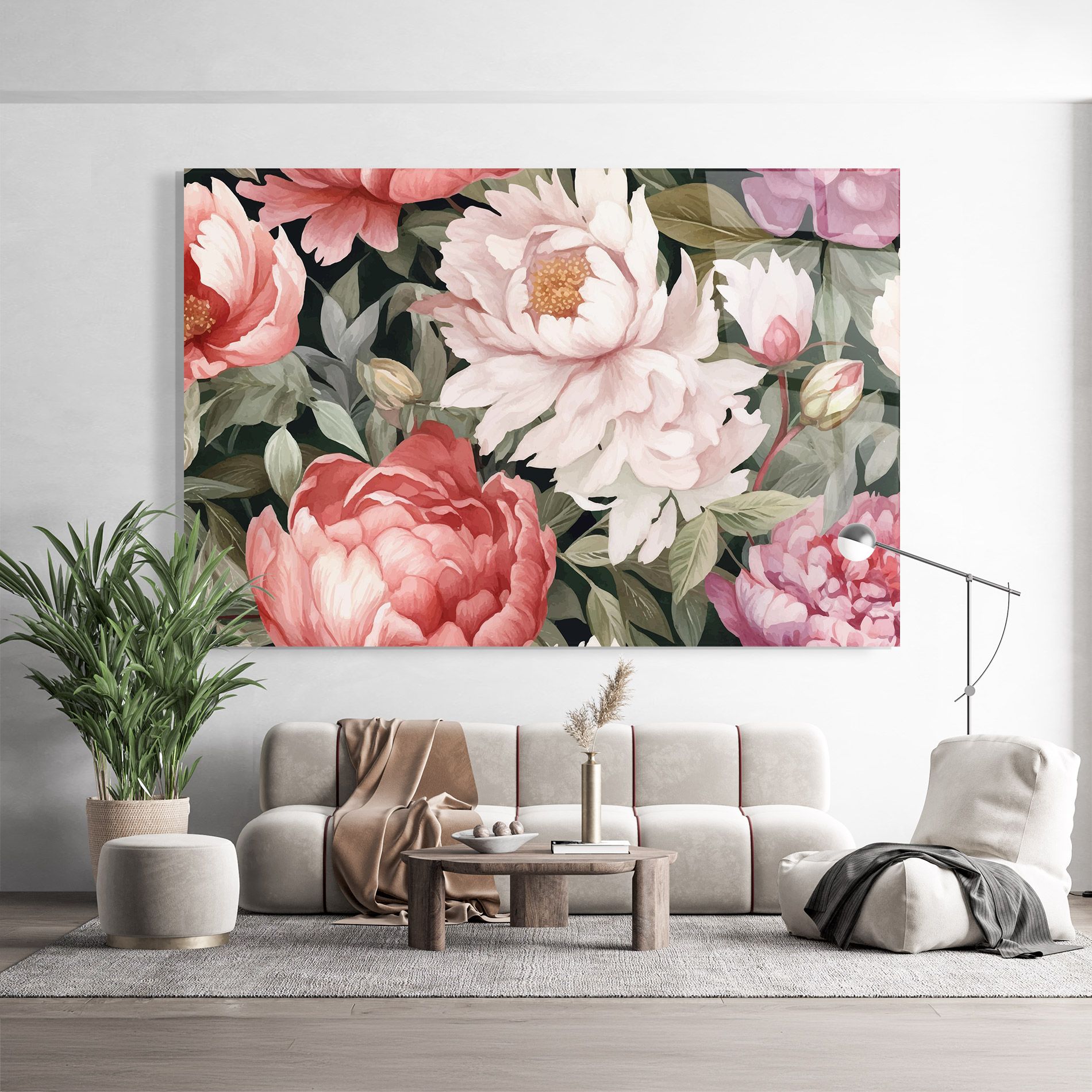 Light Peony Art mockup 9