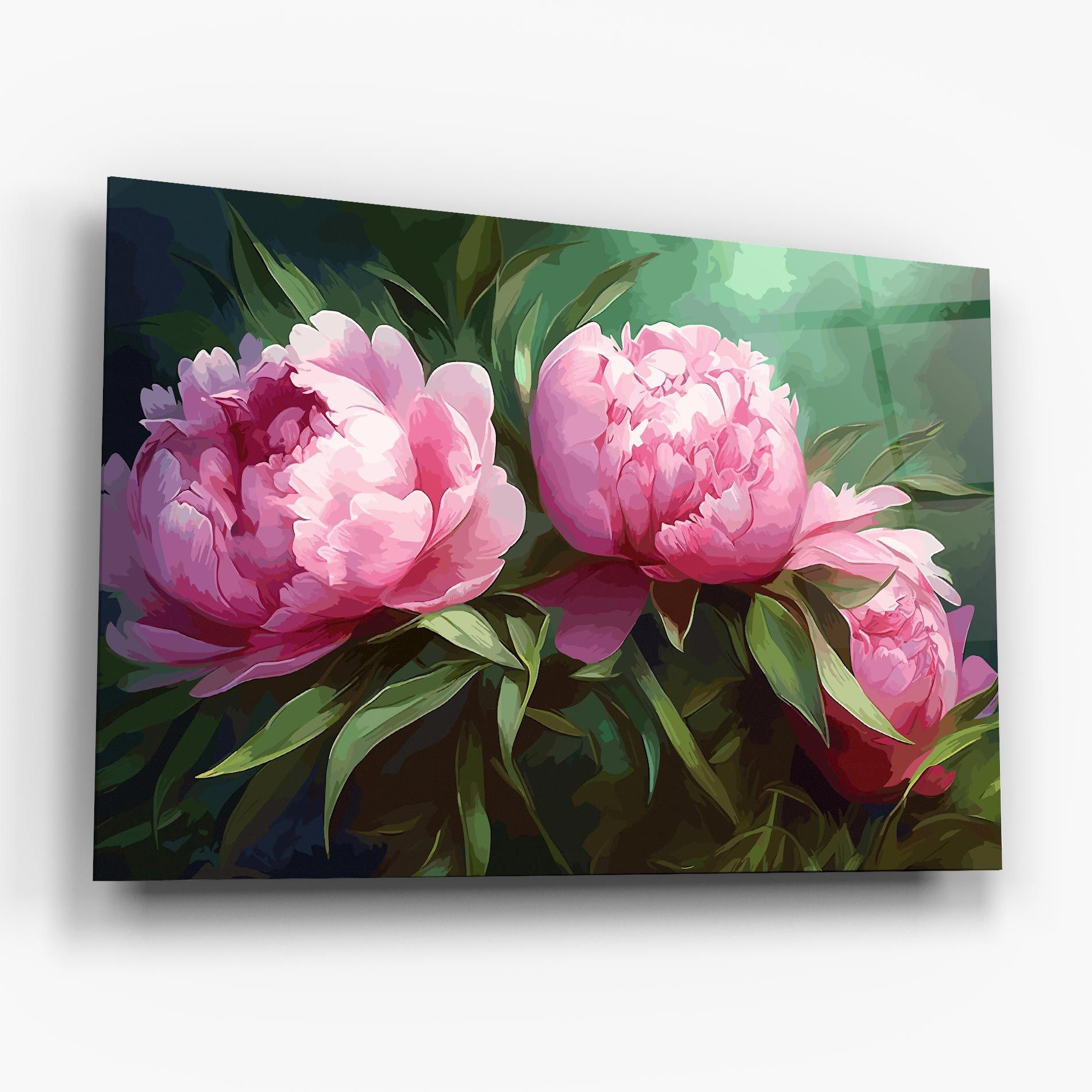 Peonies Art mockup 6