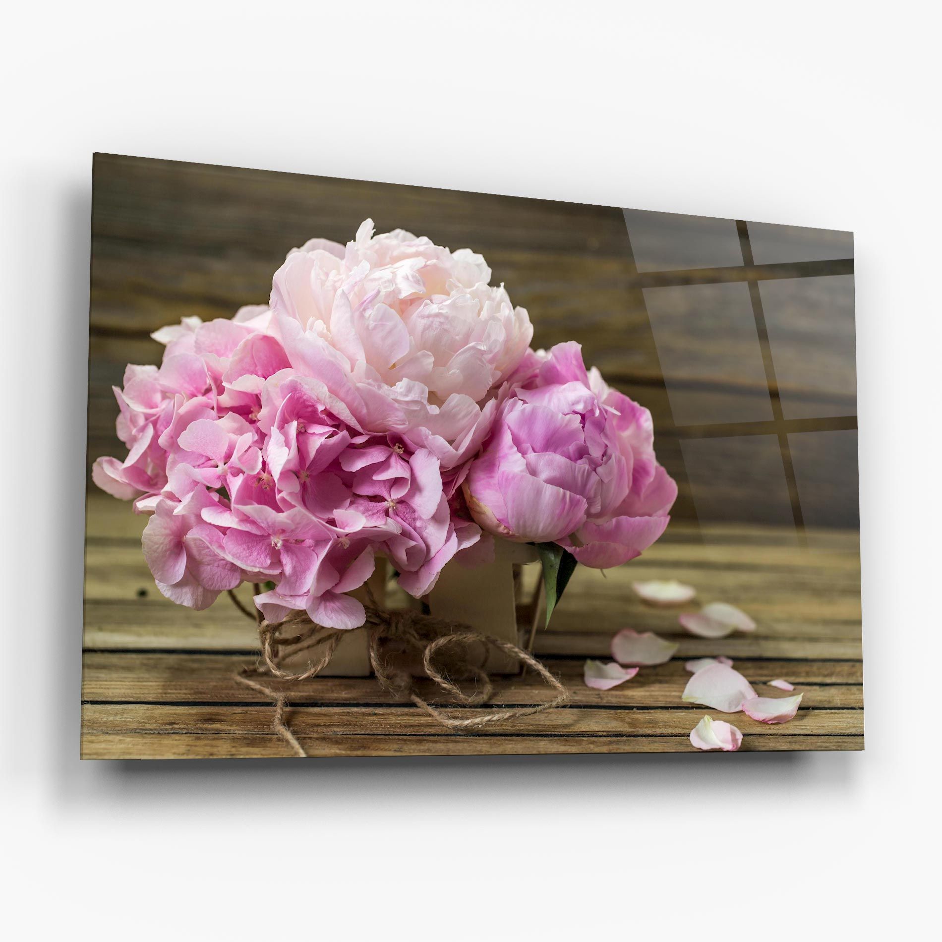 Peony On Table mockup 6
