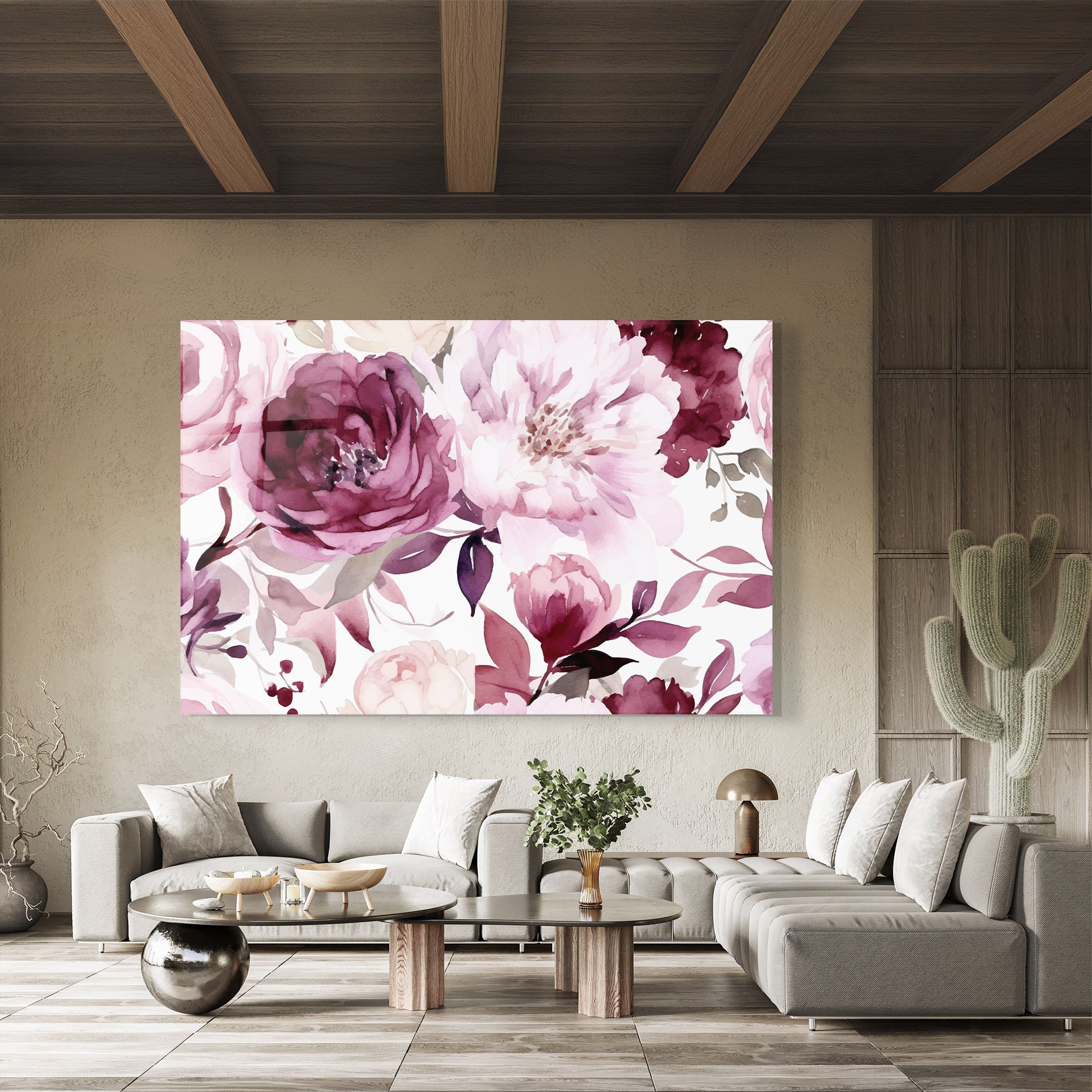Peony Pink Purple mockup 8