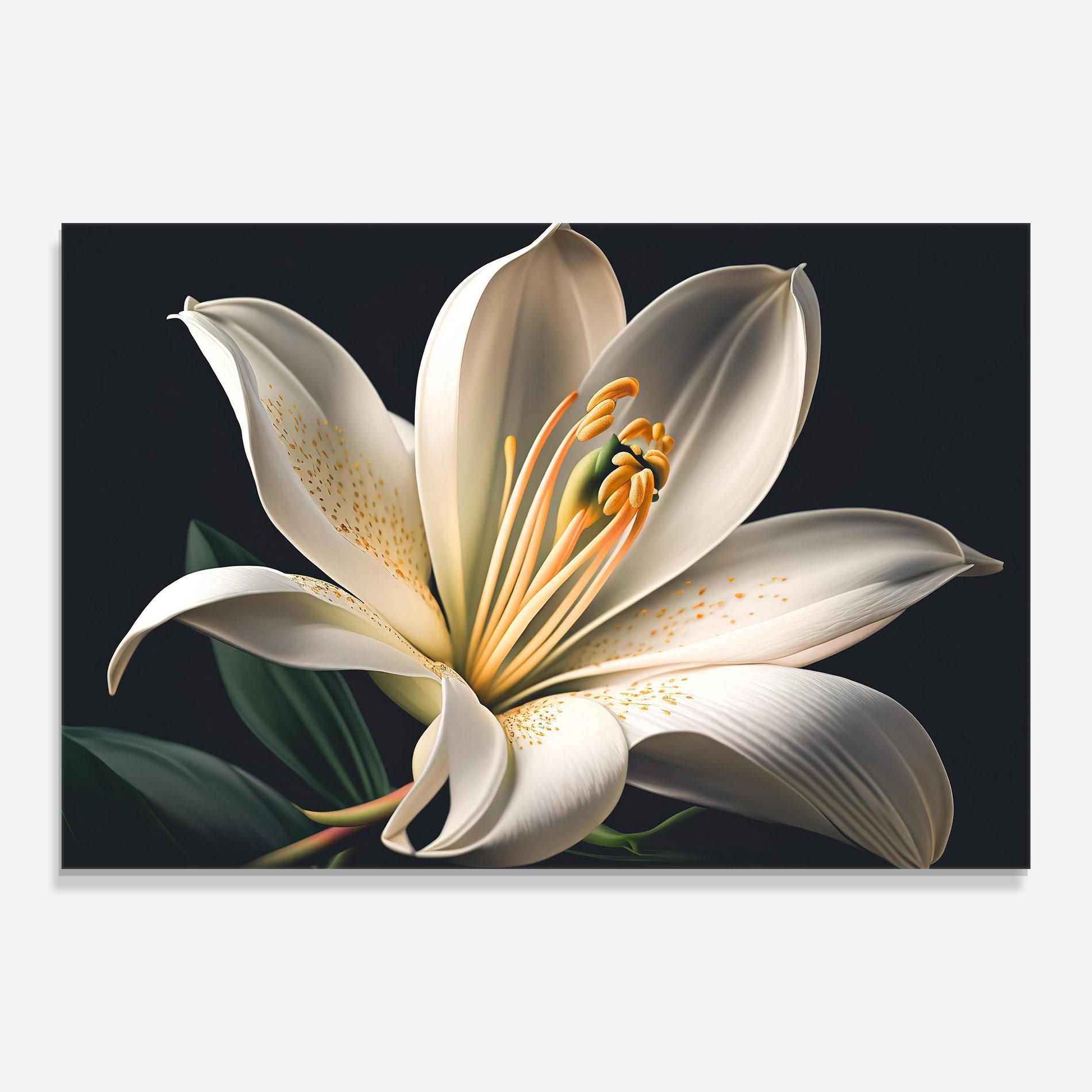 Tablou Sticla Big Lily View mockup 0