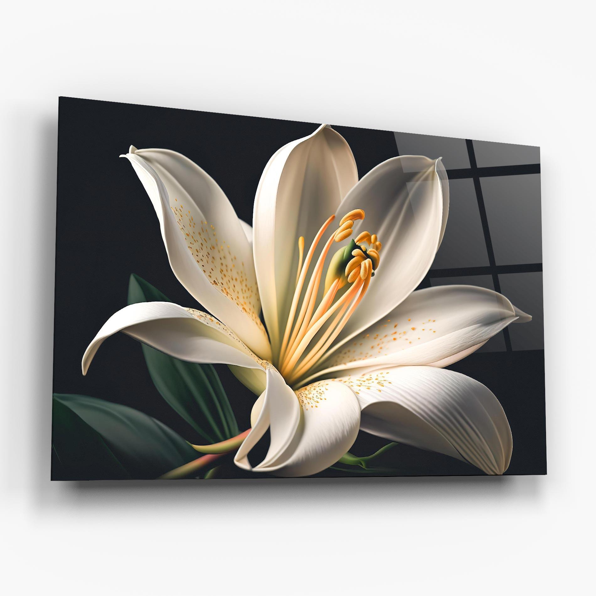Tablou Sticla Big Lily View mockup 6