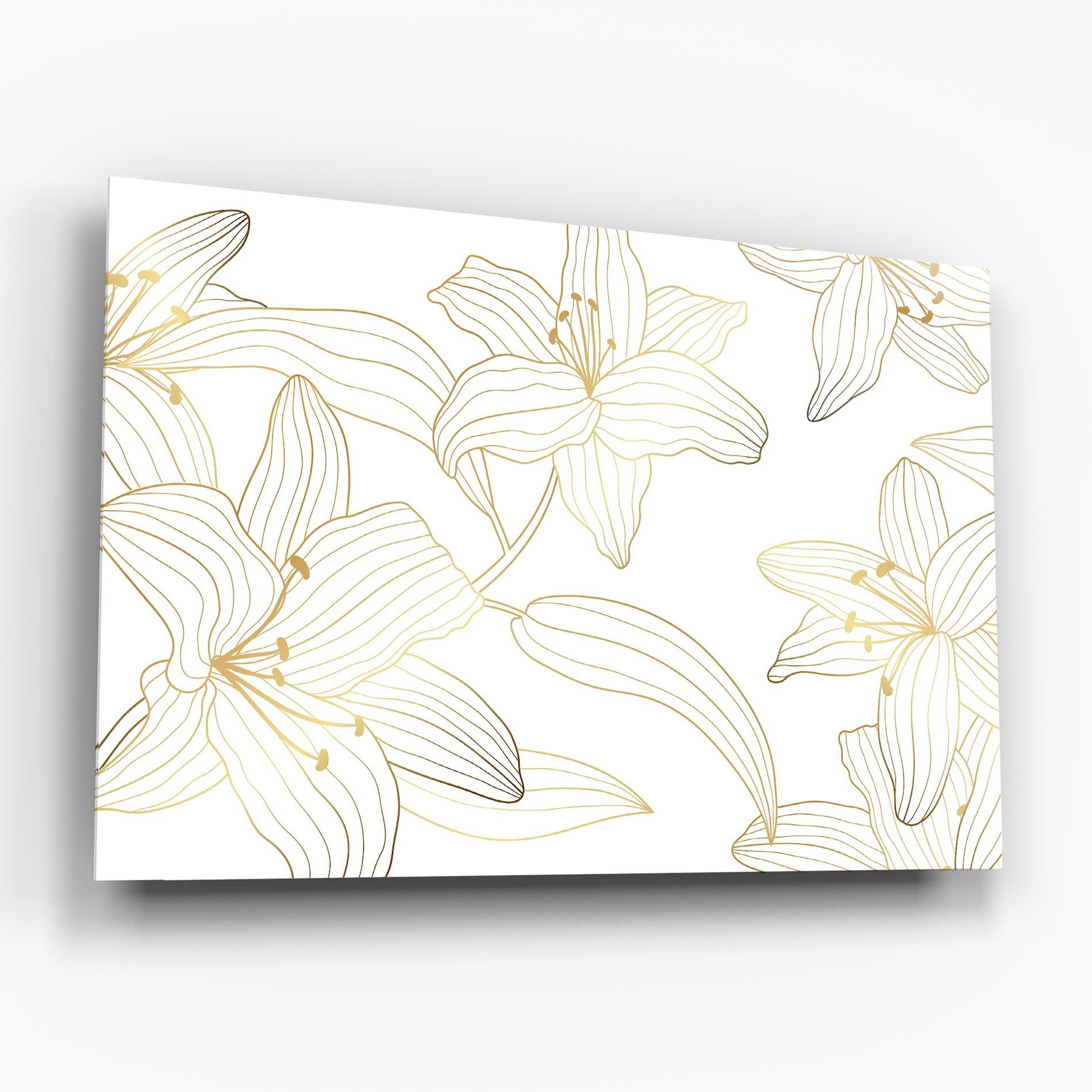 Luxury Golden Lily mockup 6