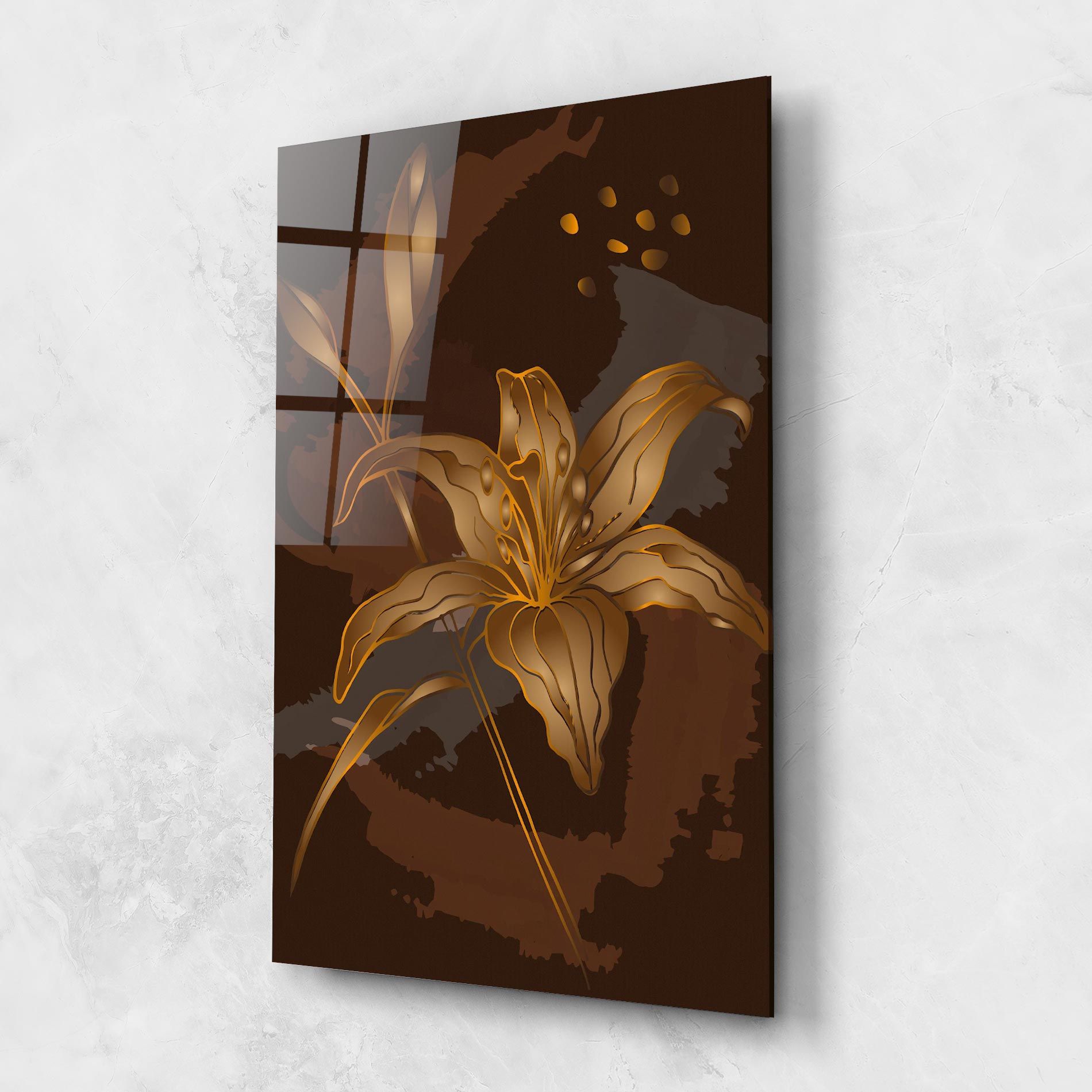 Gold Brown Lily mockup 1