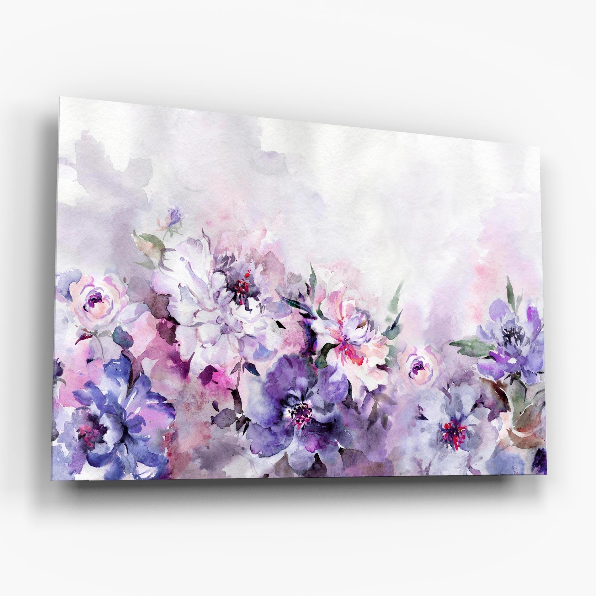 Tablou Sticla Buchet Multicolor mockup 6