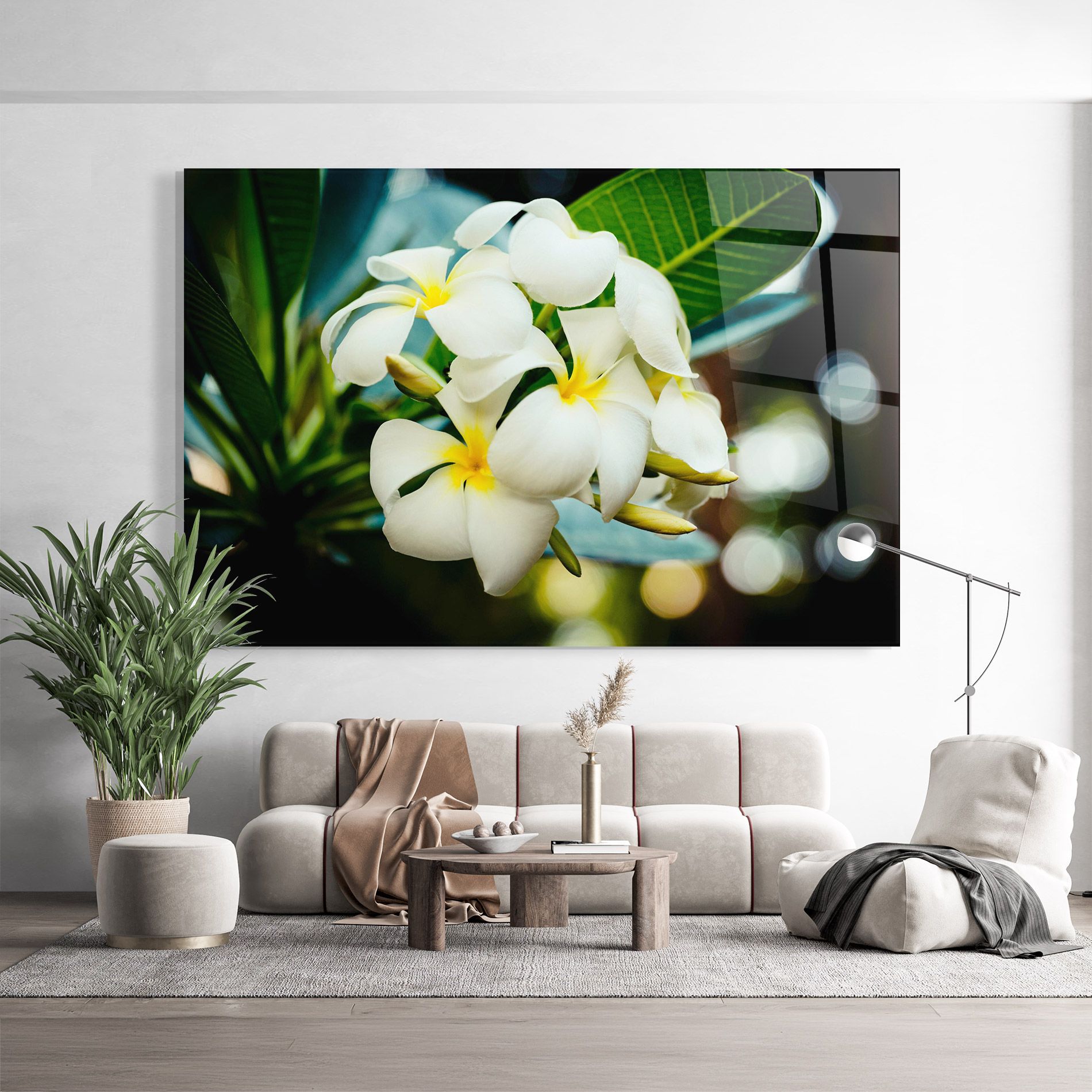 Beautiful White Exotic mockup 9