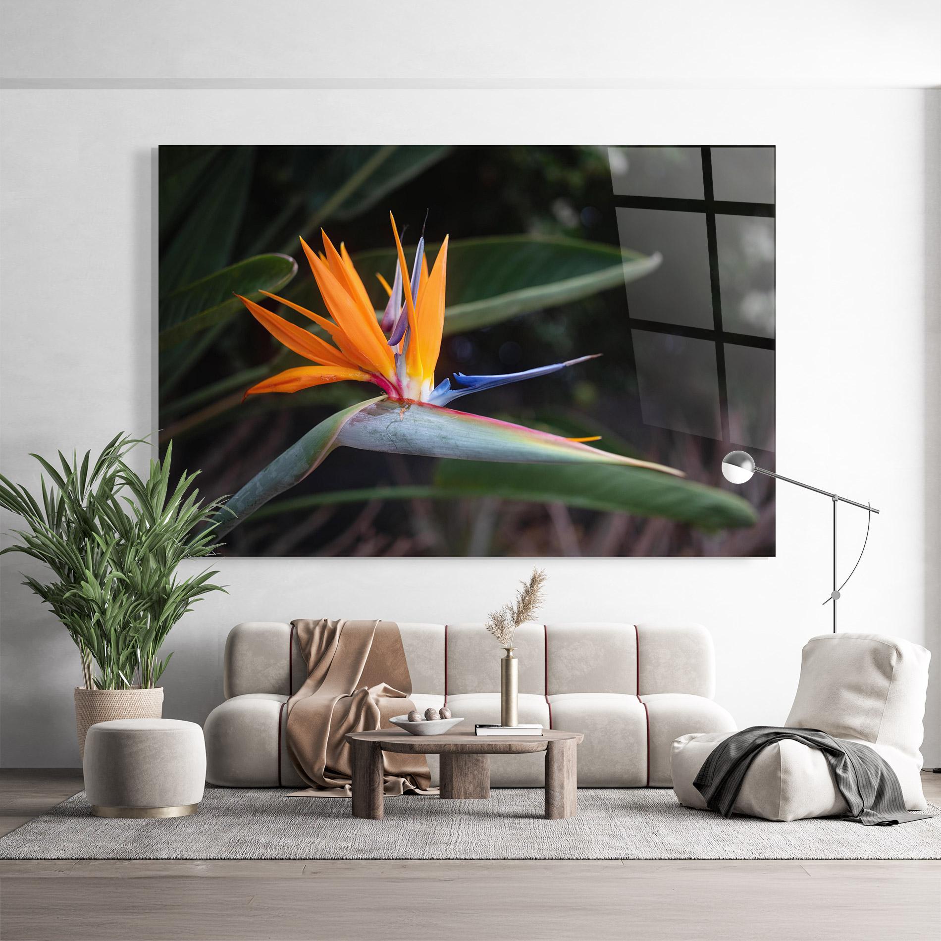 Tablou Sticla Paradise Plant mockup 9