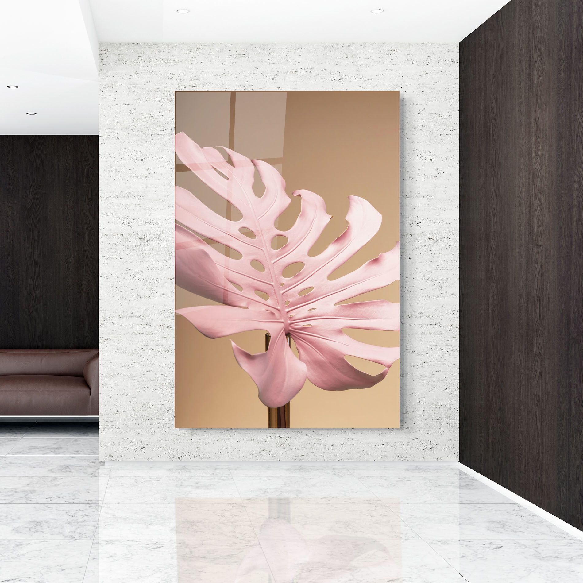 Exotic Pink Leaf mockup 9