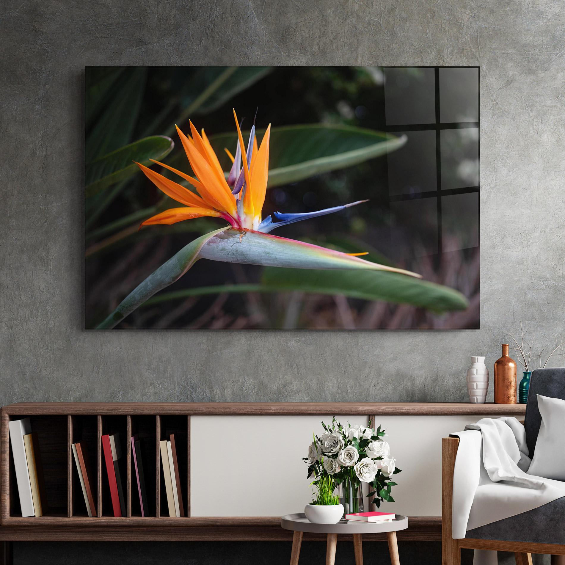 Tablou Sticla Paradise Plant mockup 2