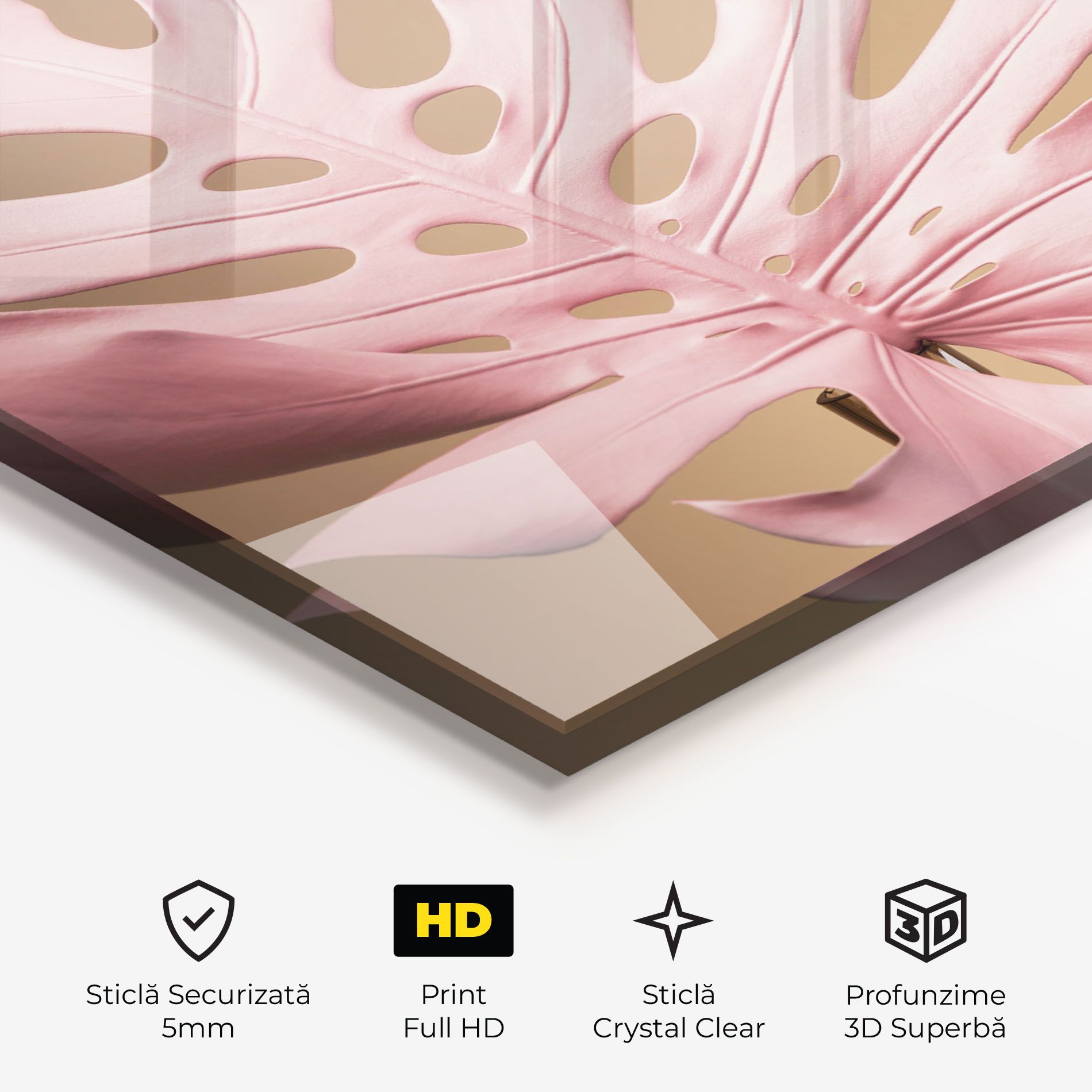 Exotic Pink Leaf mockup 3