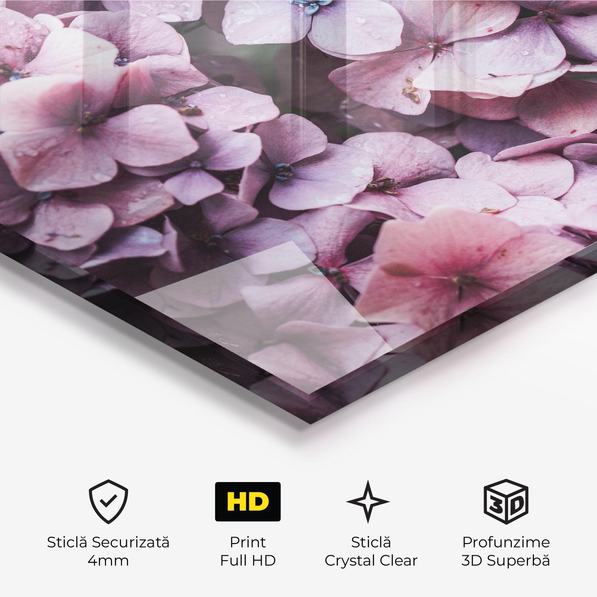 Tablou Sticla Lilac Tree mockup 3