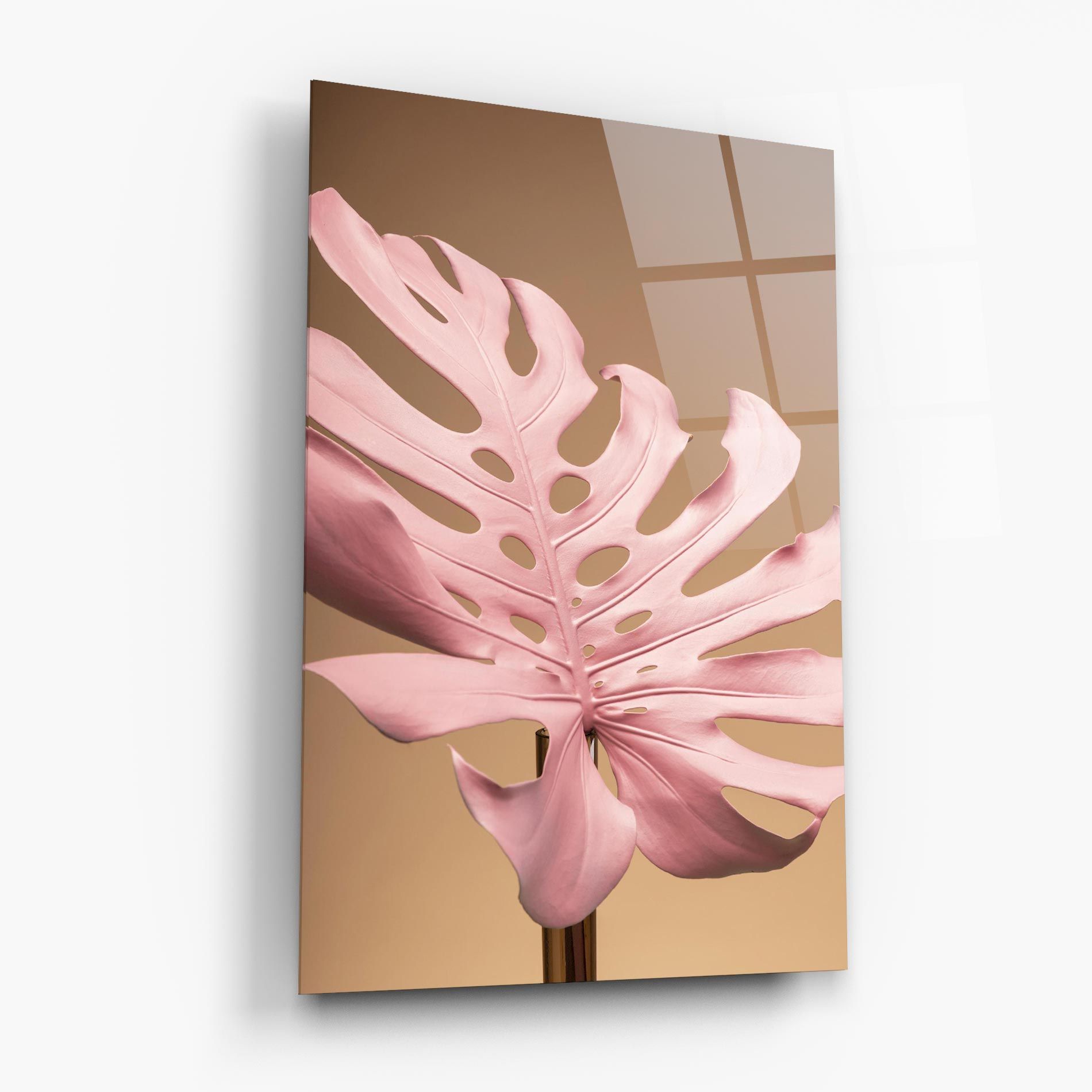 Exotic Pink Leaf mockup 6