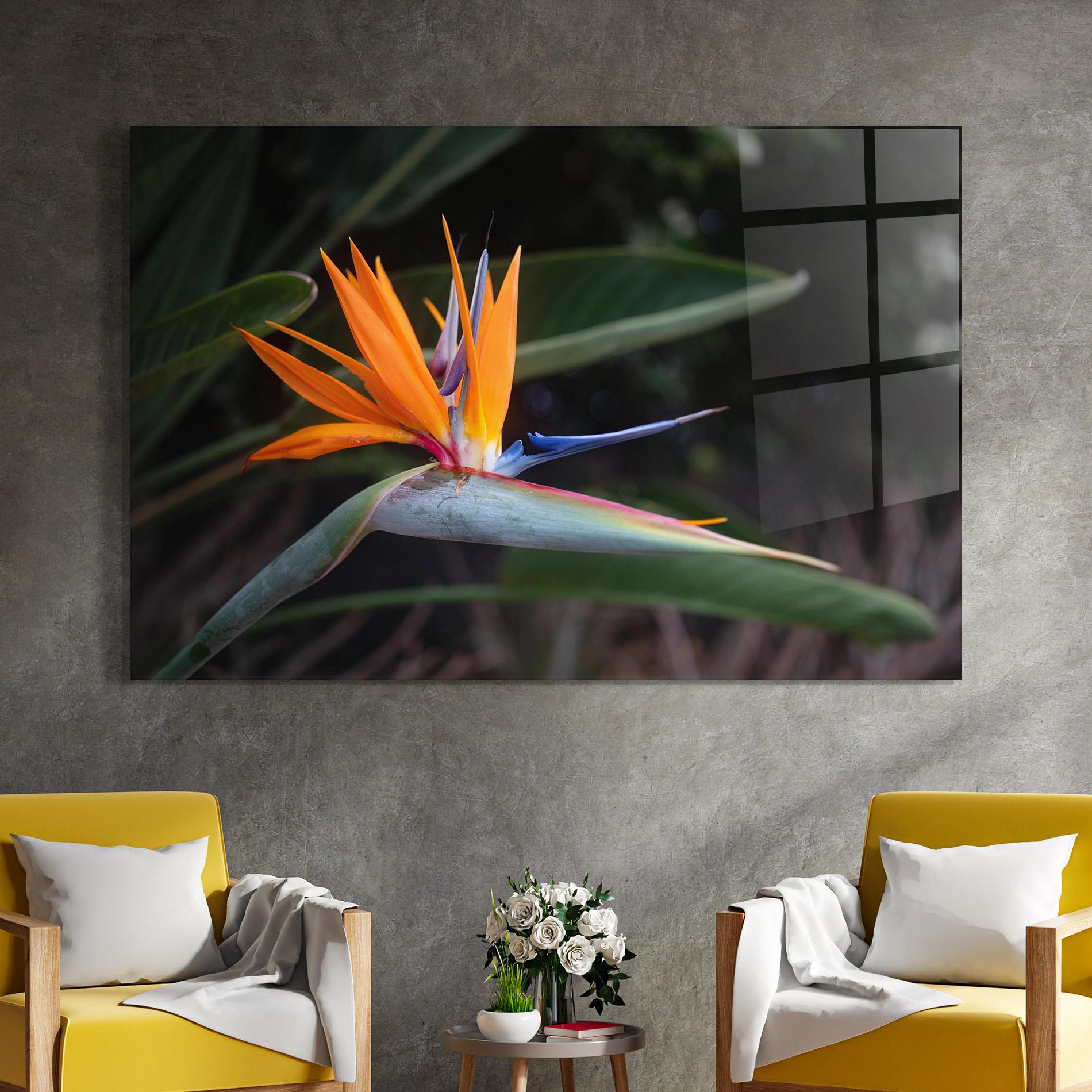 Tablou Sticla Paradise Plant mockup 4