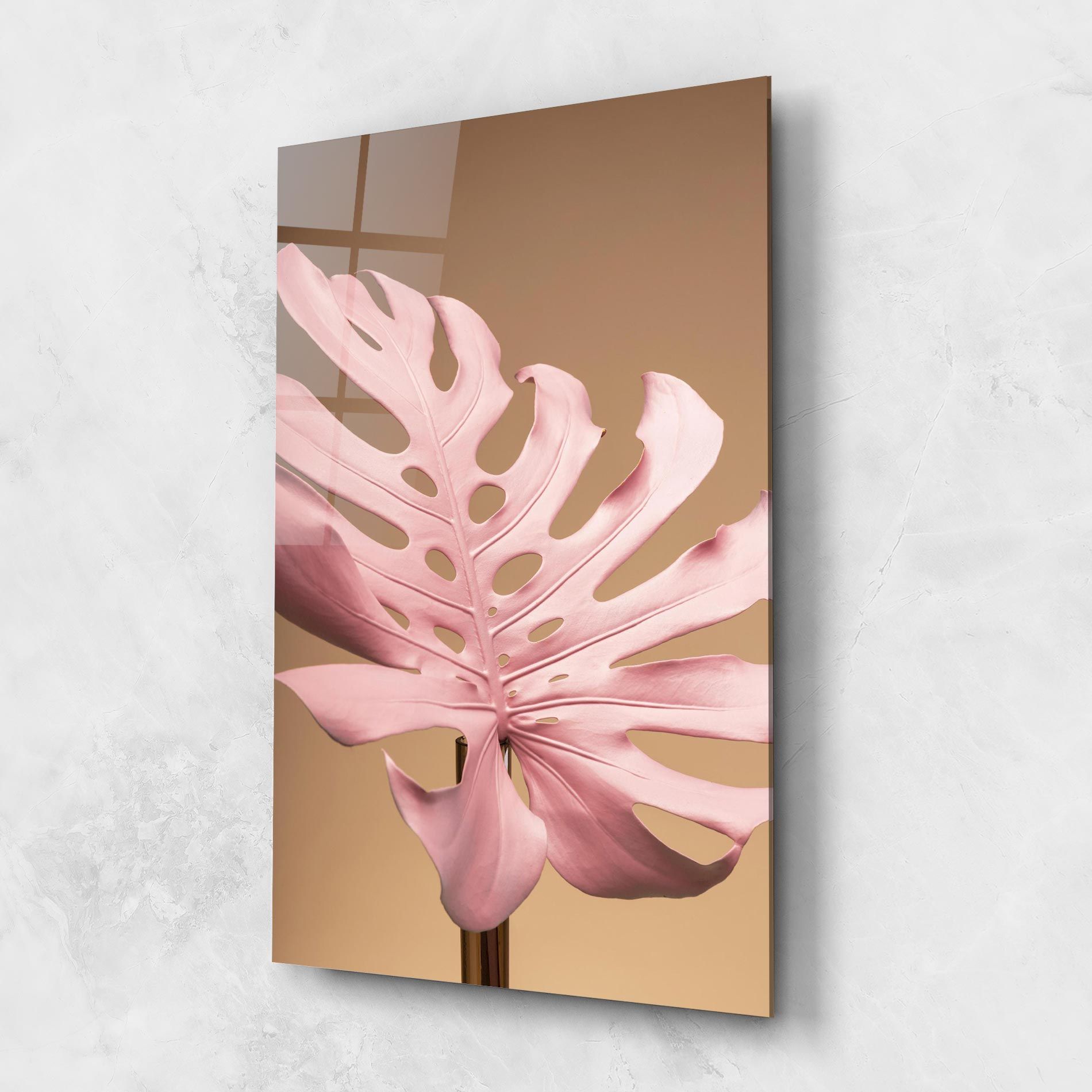 Exotic Pink Leaf mockup 1