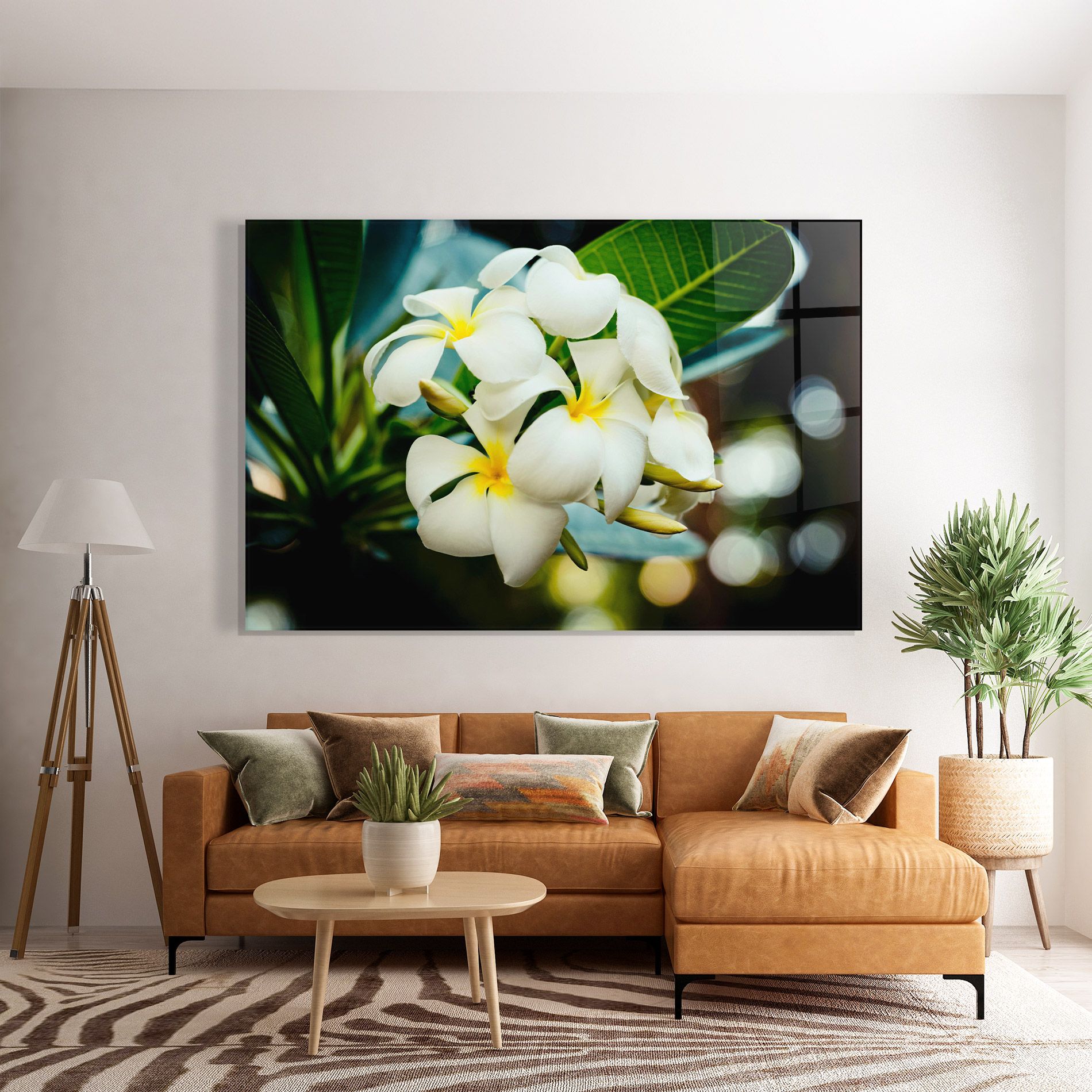Beautiful White Exotic mockup 7