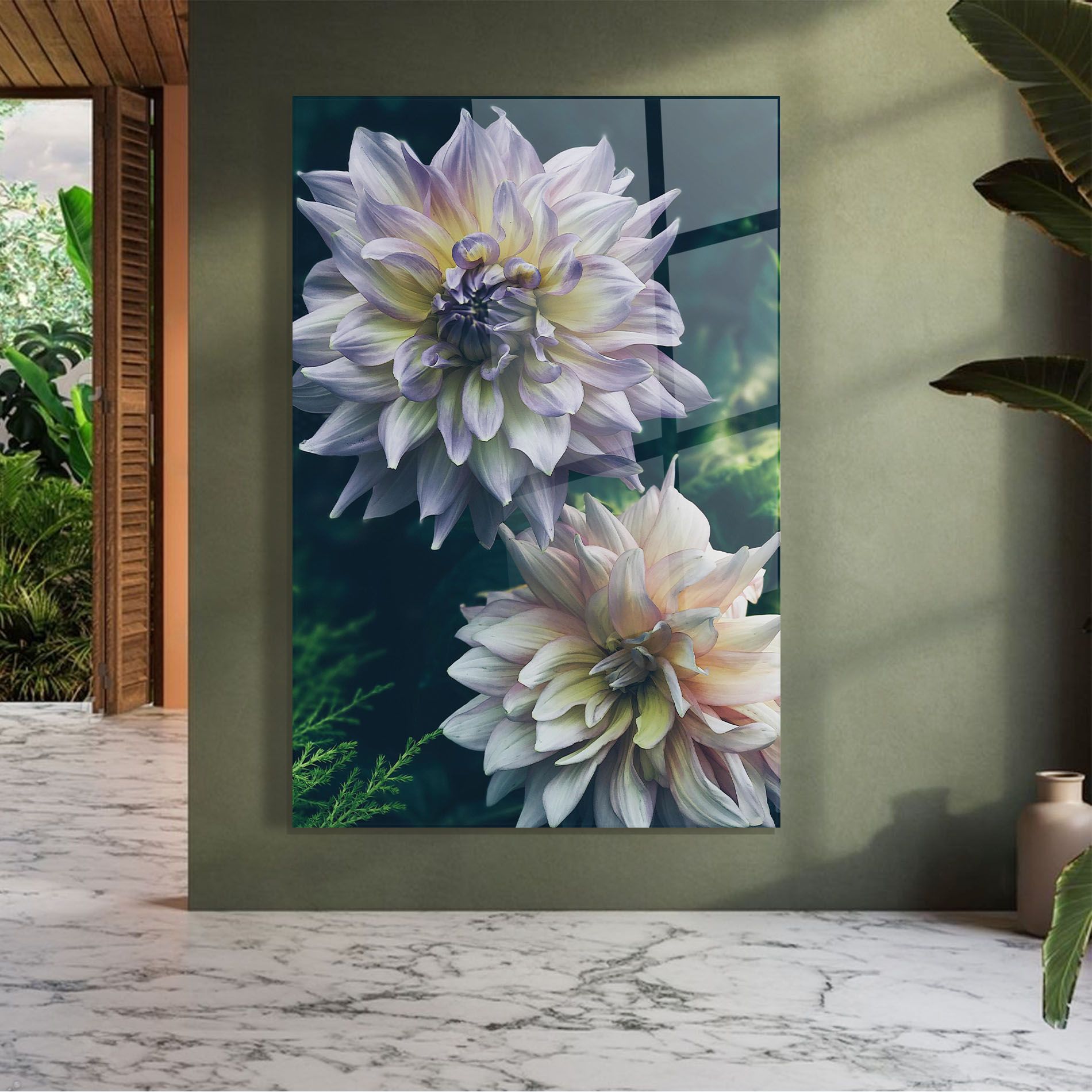 Dahlia Flowers mockup 7