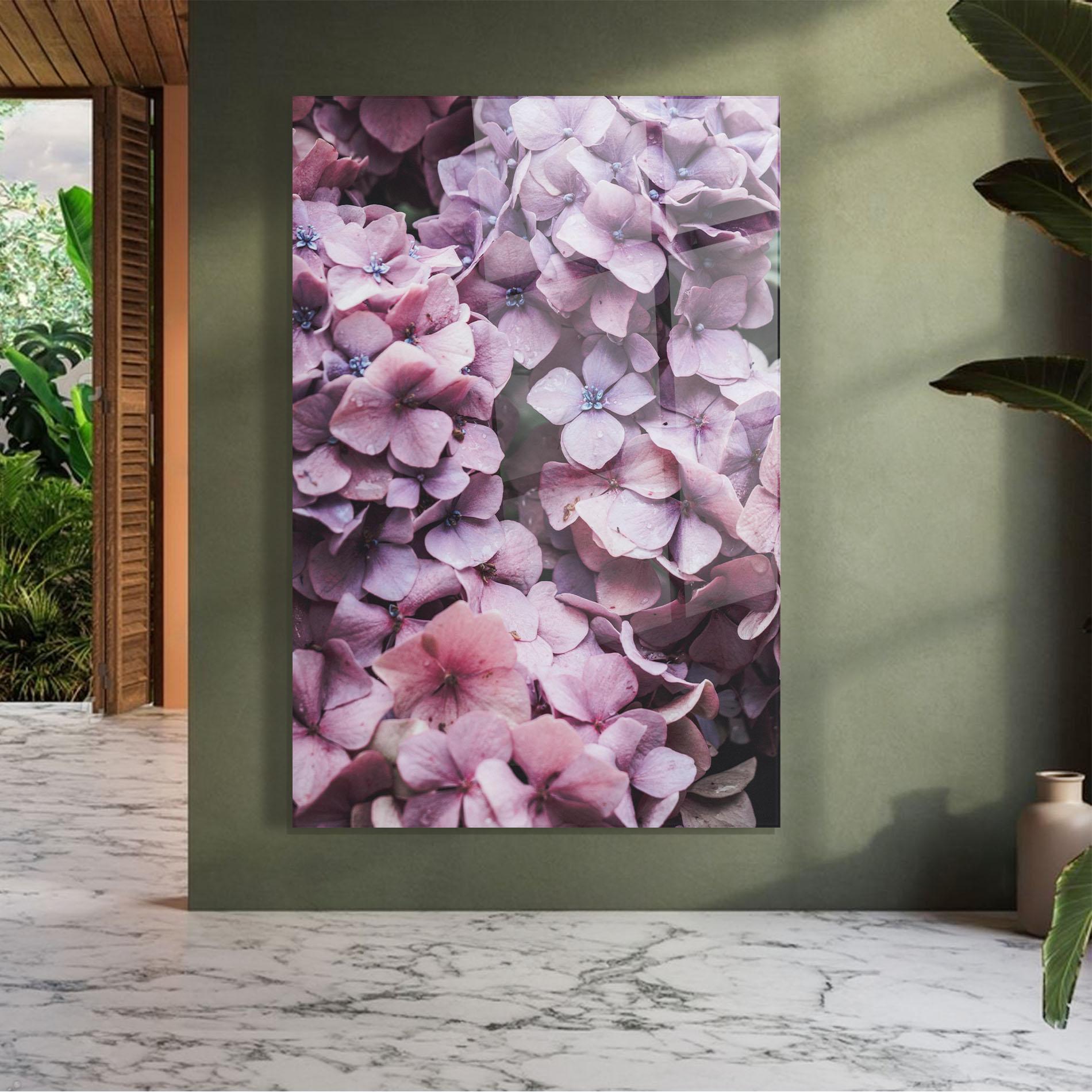 Tablou Sticla Lilac Tree mockup 7