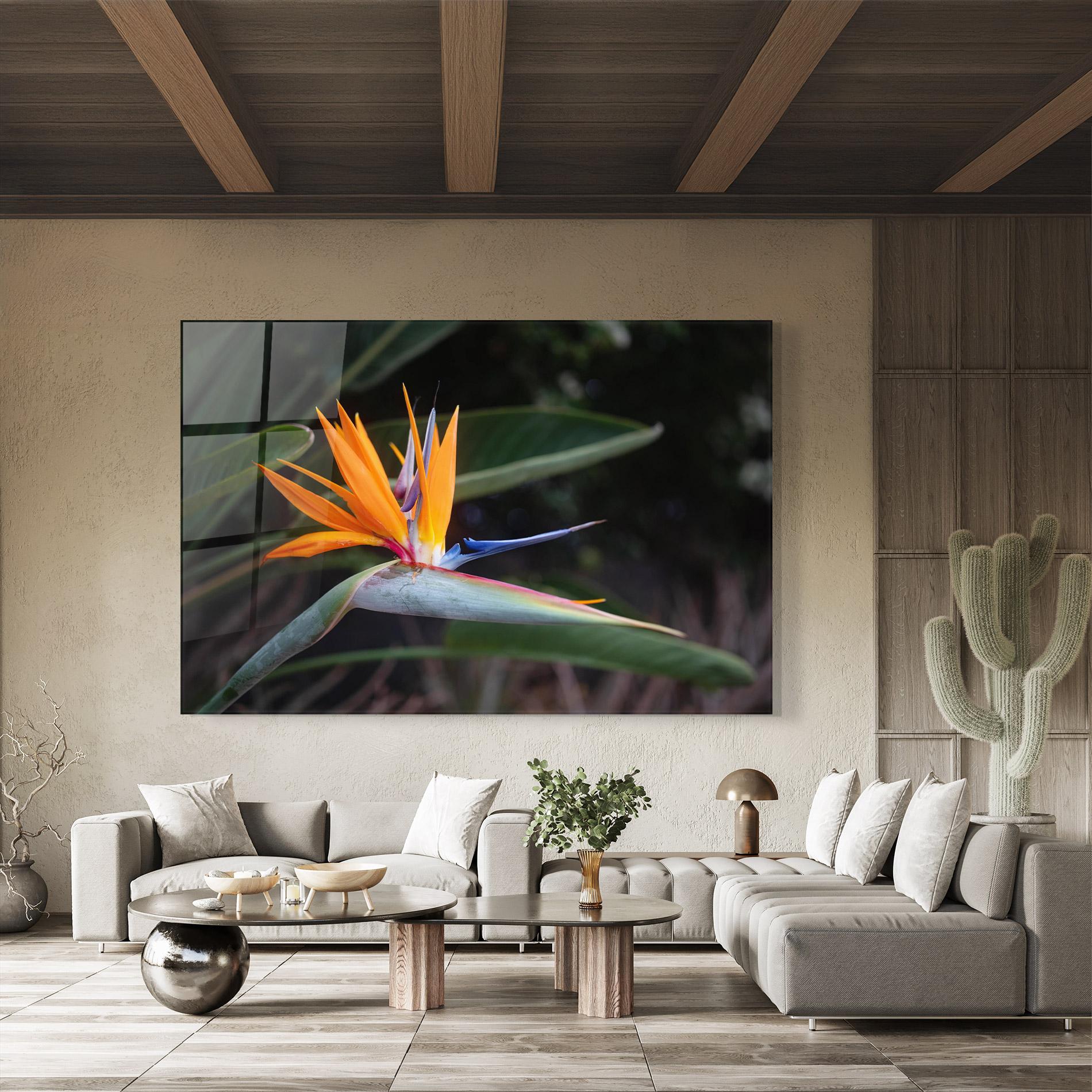 Tablou Sticla Paradise Plant mockup 8