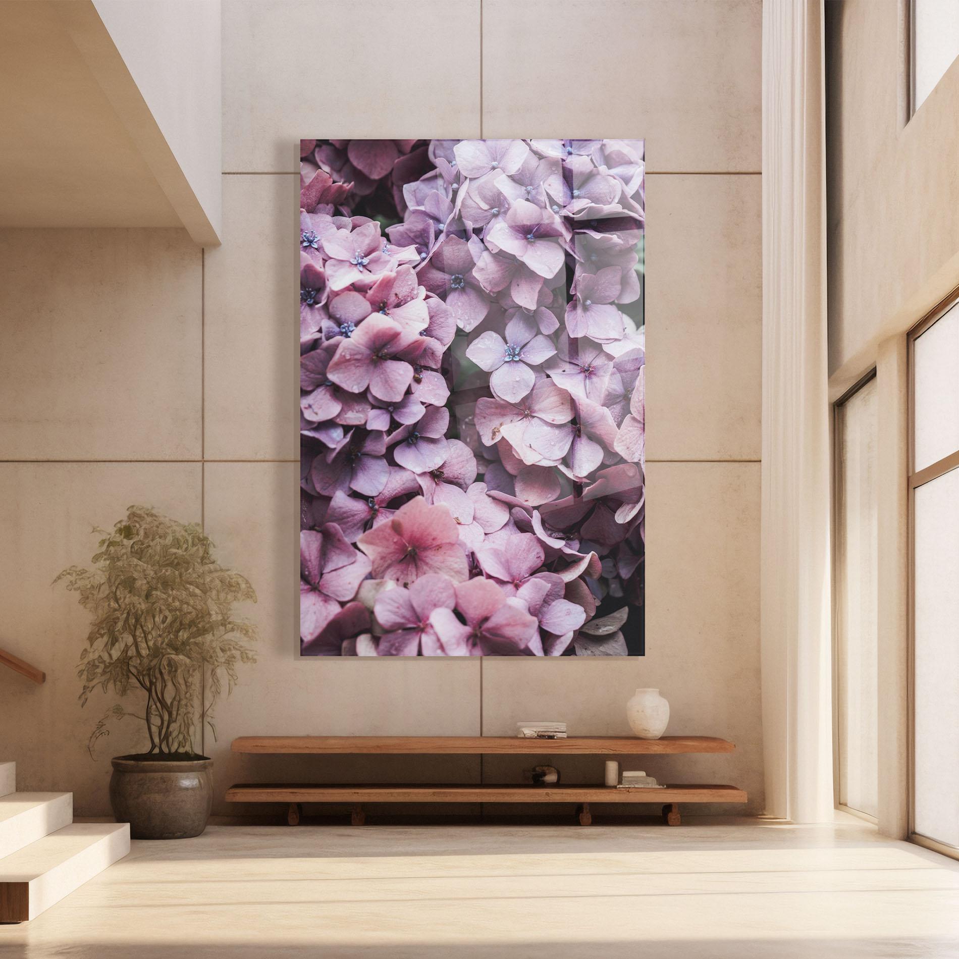 Tablou Sticla Lilac Tree mockup 8