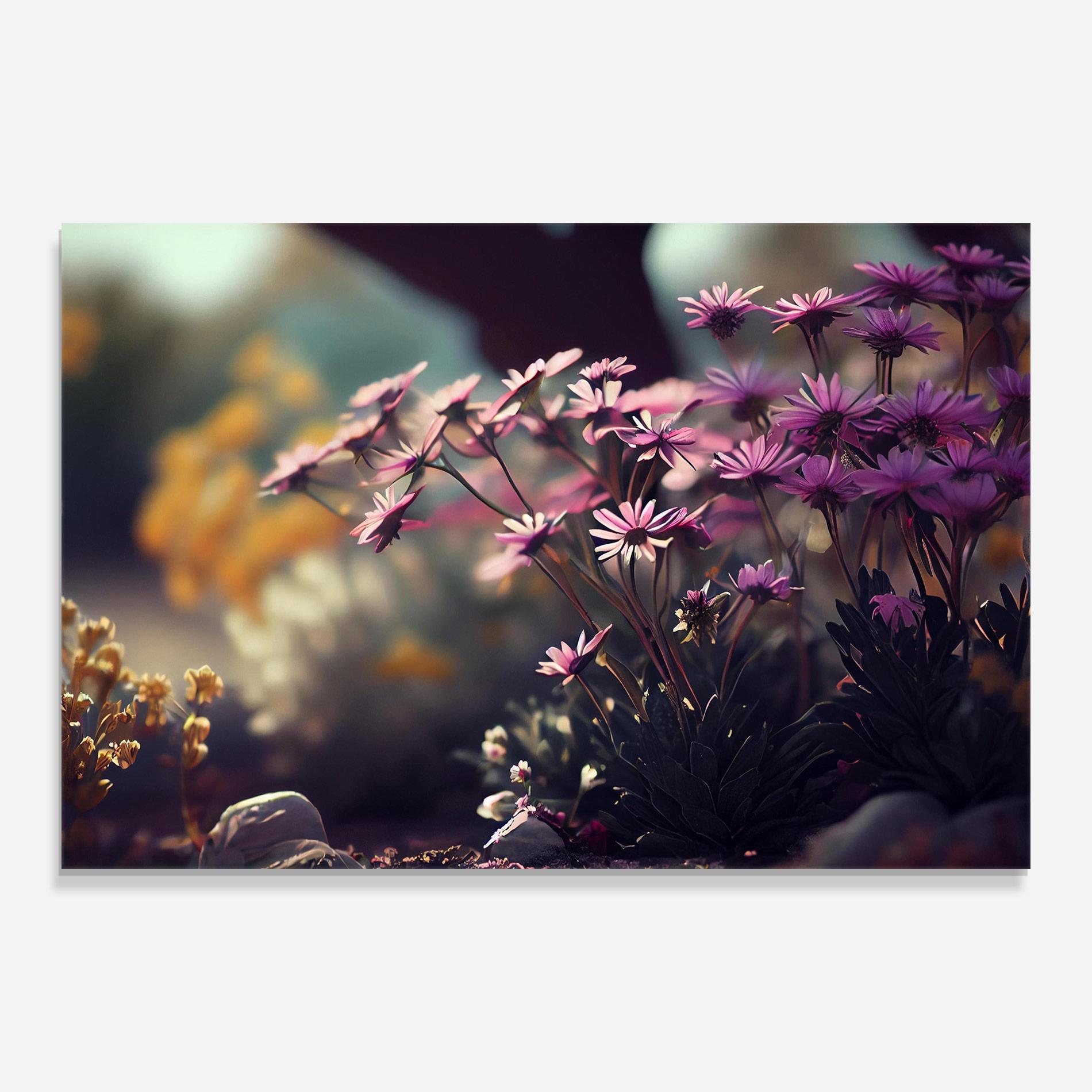 Tablou Sticla Vibrant Meadow mockup 0