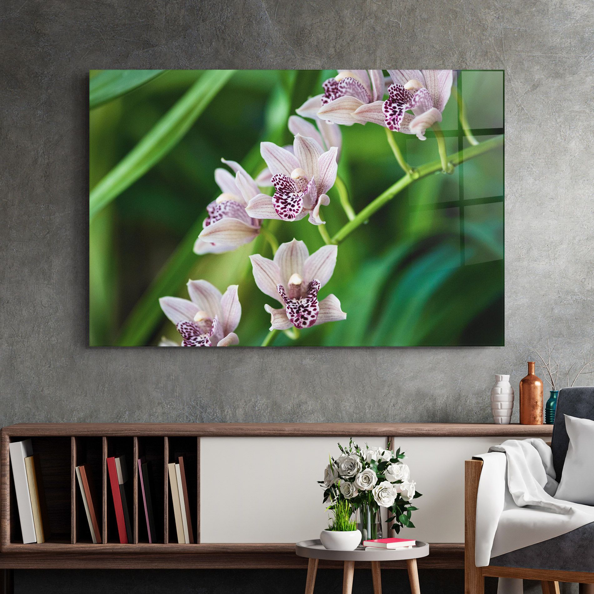Cymbidium Orchid mockup 2