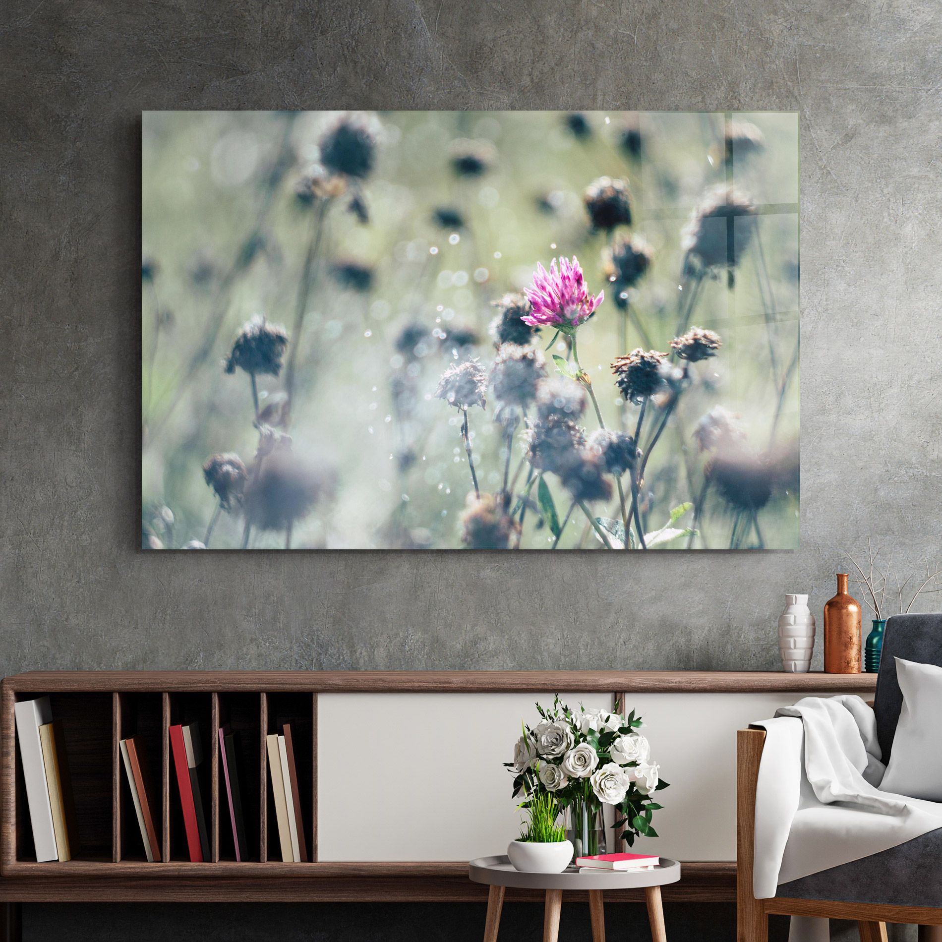 Dreamy Purple Flower mockup 2