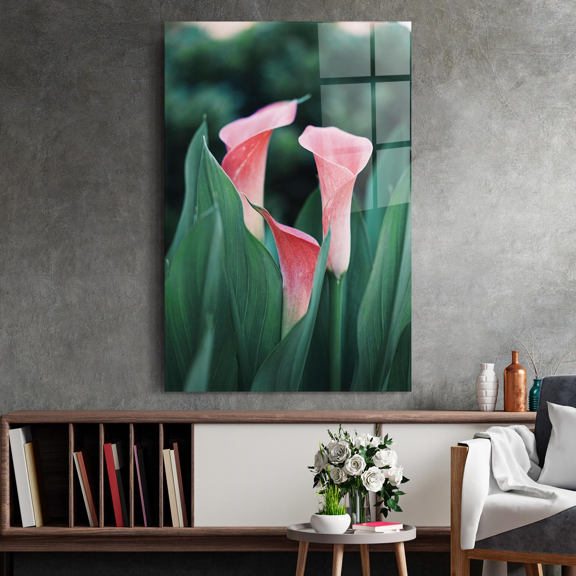 Tablou Sticla Early Spring mockup 2