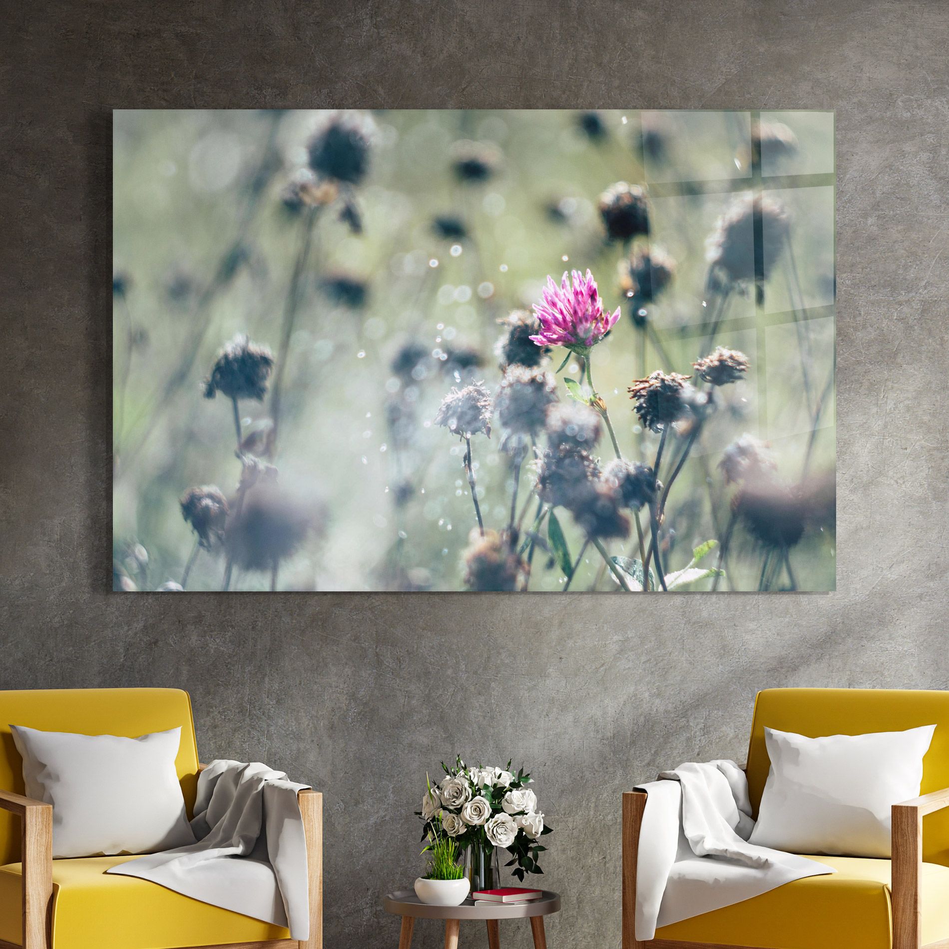 Dreamy Purple Flower mockup 4