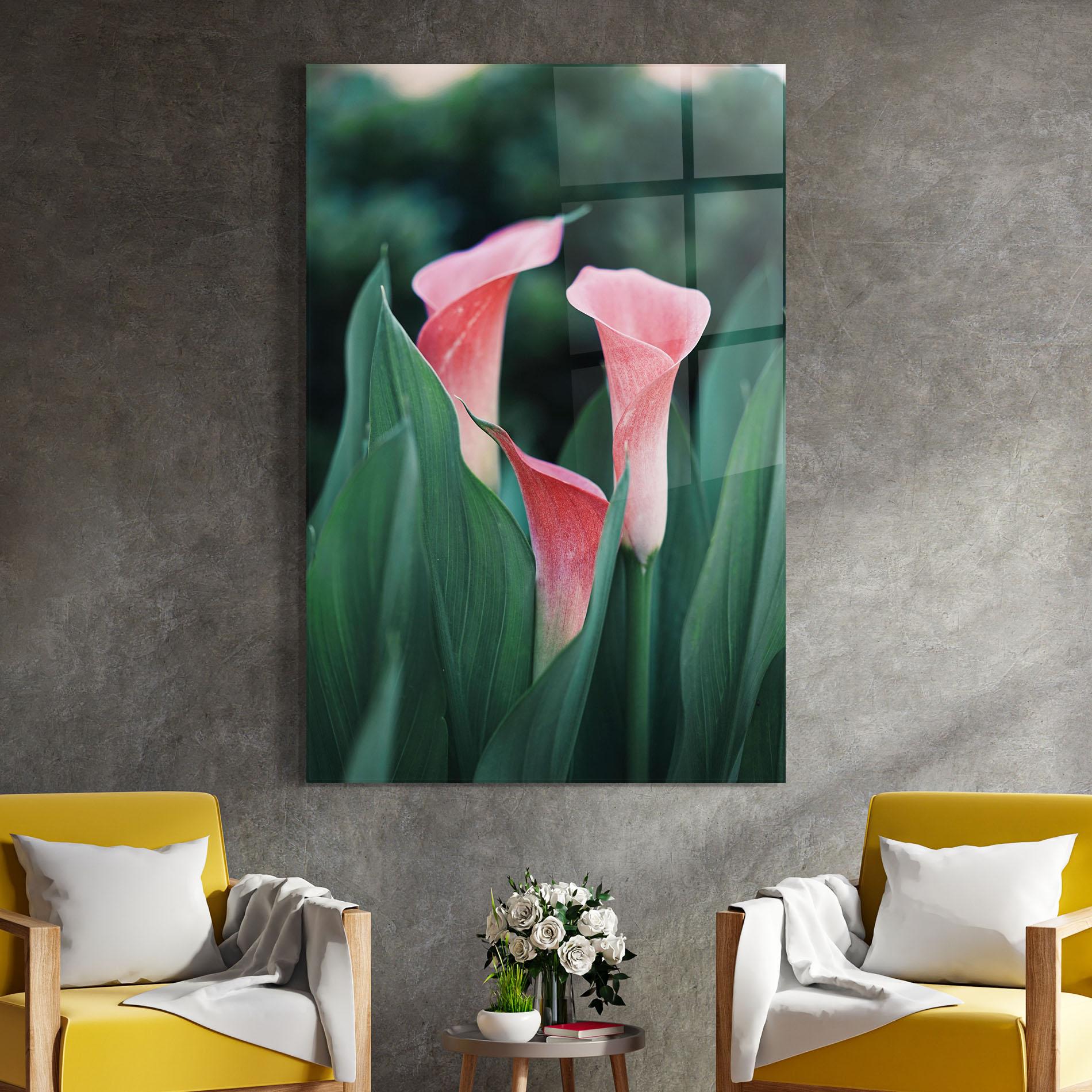 Tablou Sticla Early Spring mockup 4